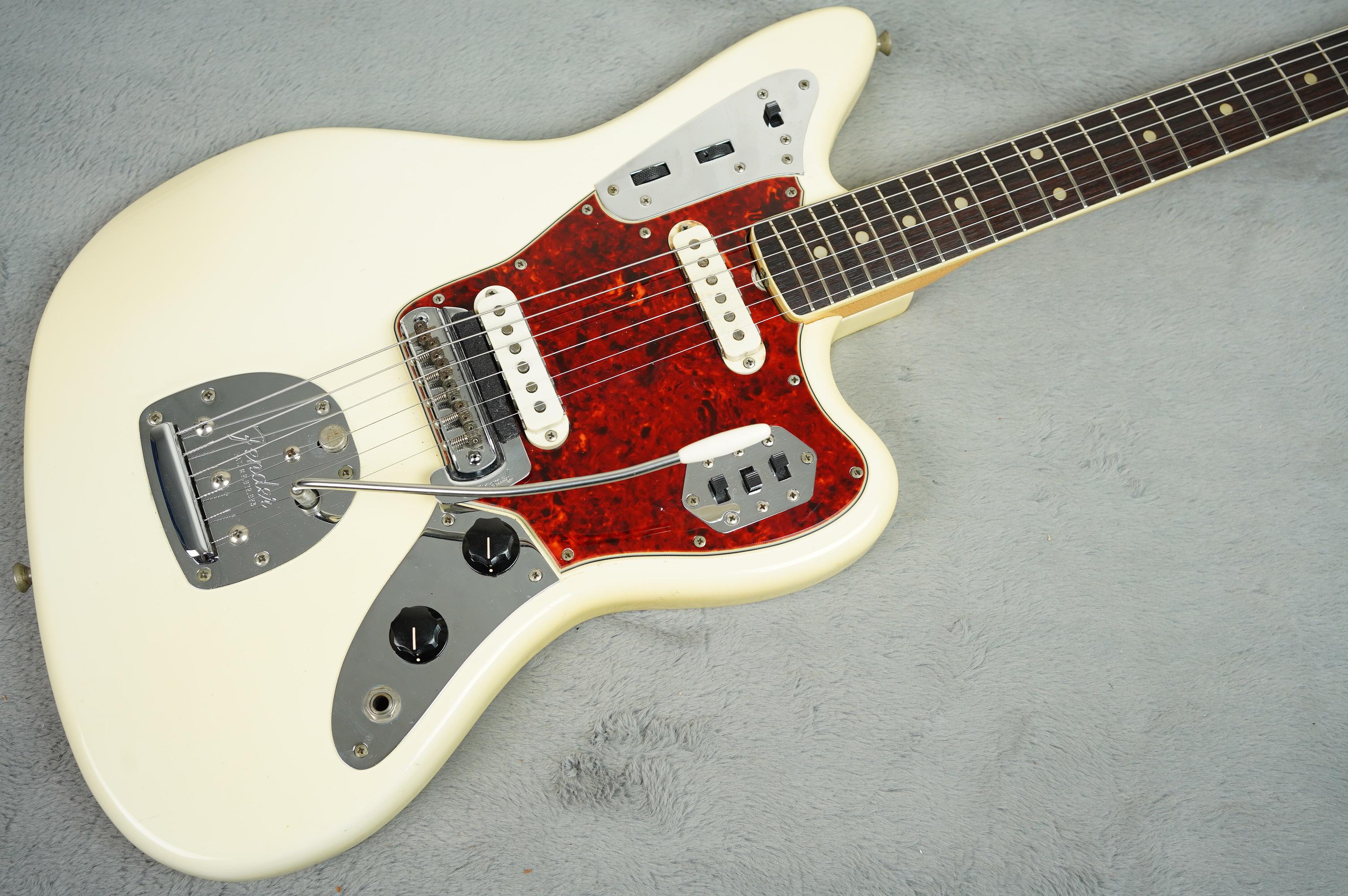 1965 Fender Jaguar Olympic White