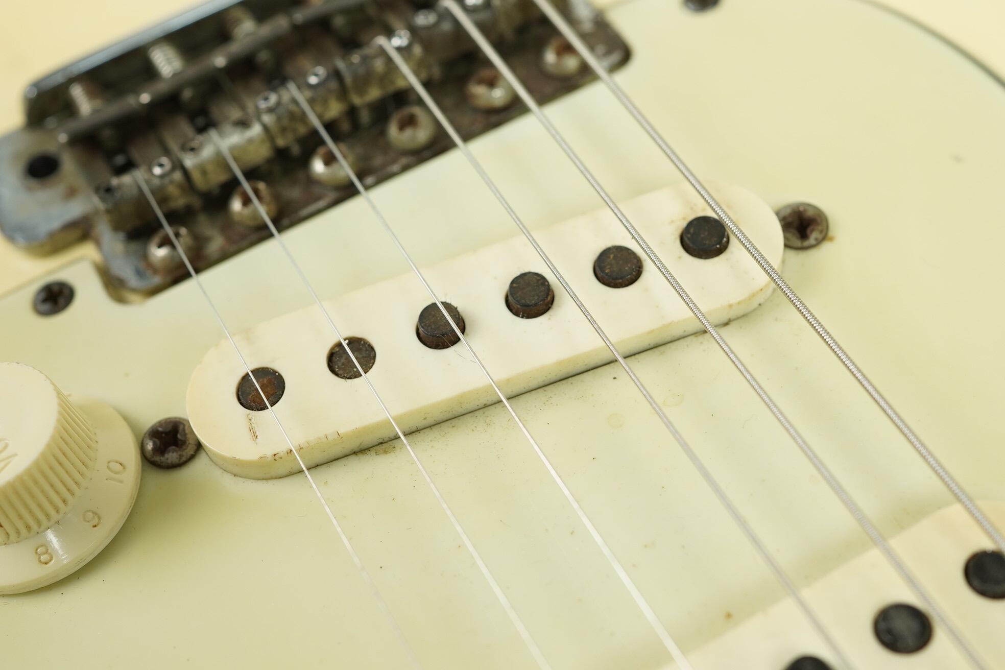 1964 Fender Stratocaster Korina Body Olympic White