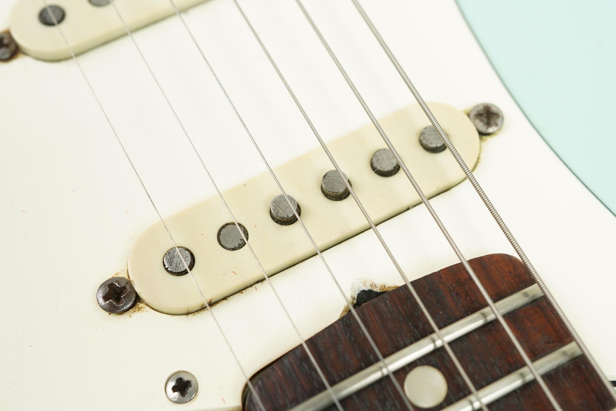 1970 Fender Stratocaster Daphne blue Clive Brown refin