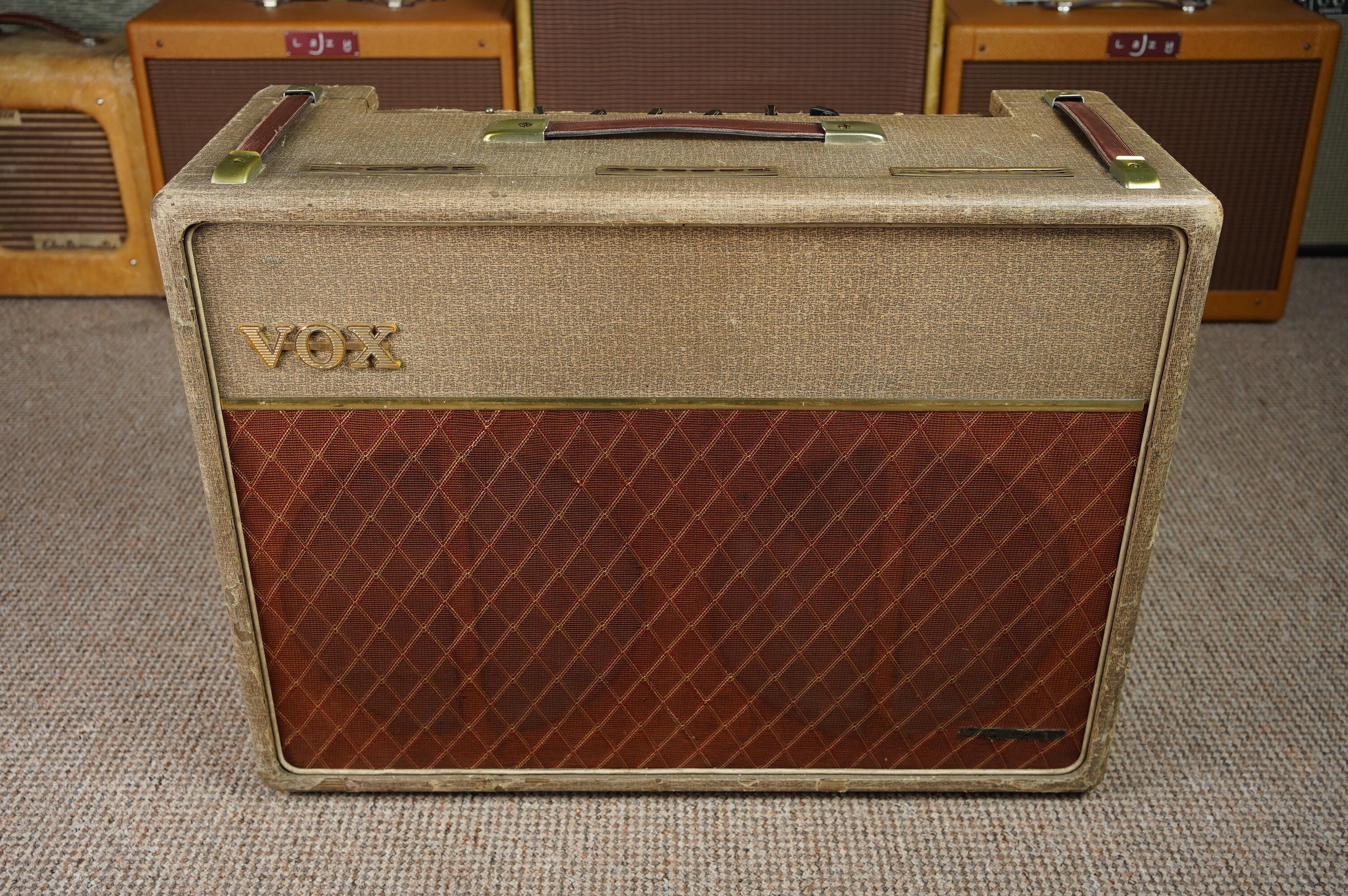 1962 Vox AC-30 Fawn Tolex