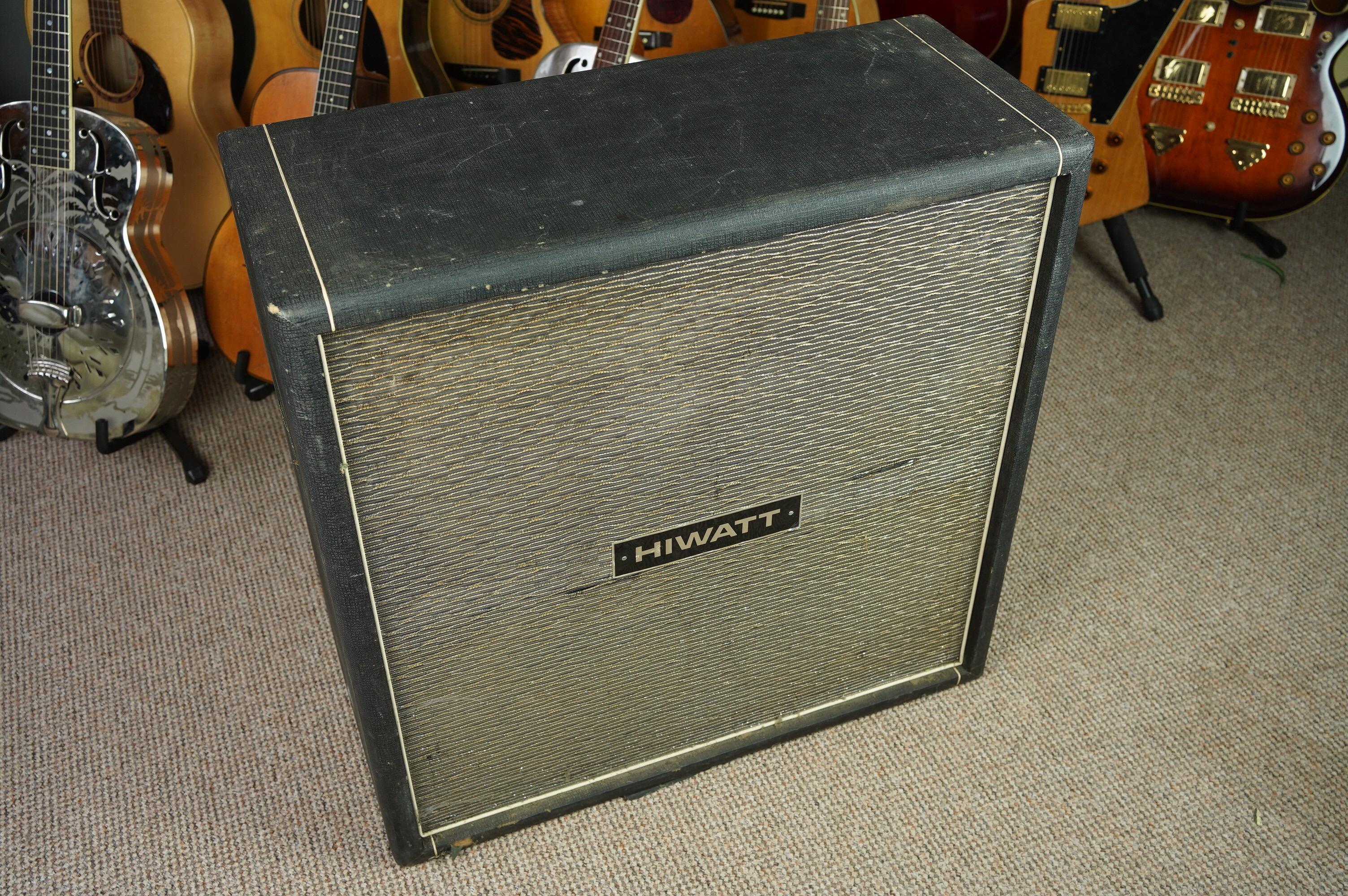 1970 Hiwatt SE4121 4x12 Speaker Cab