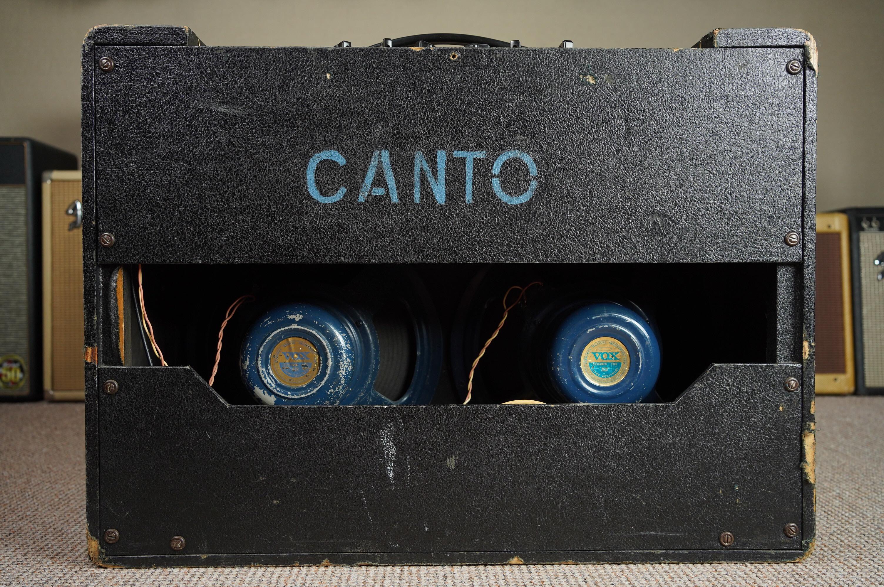 1959/60 VOX AC30/4 2x12 combo in 1964/65 cab