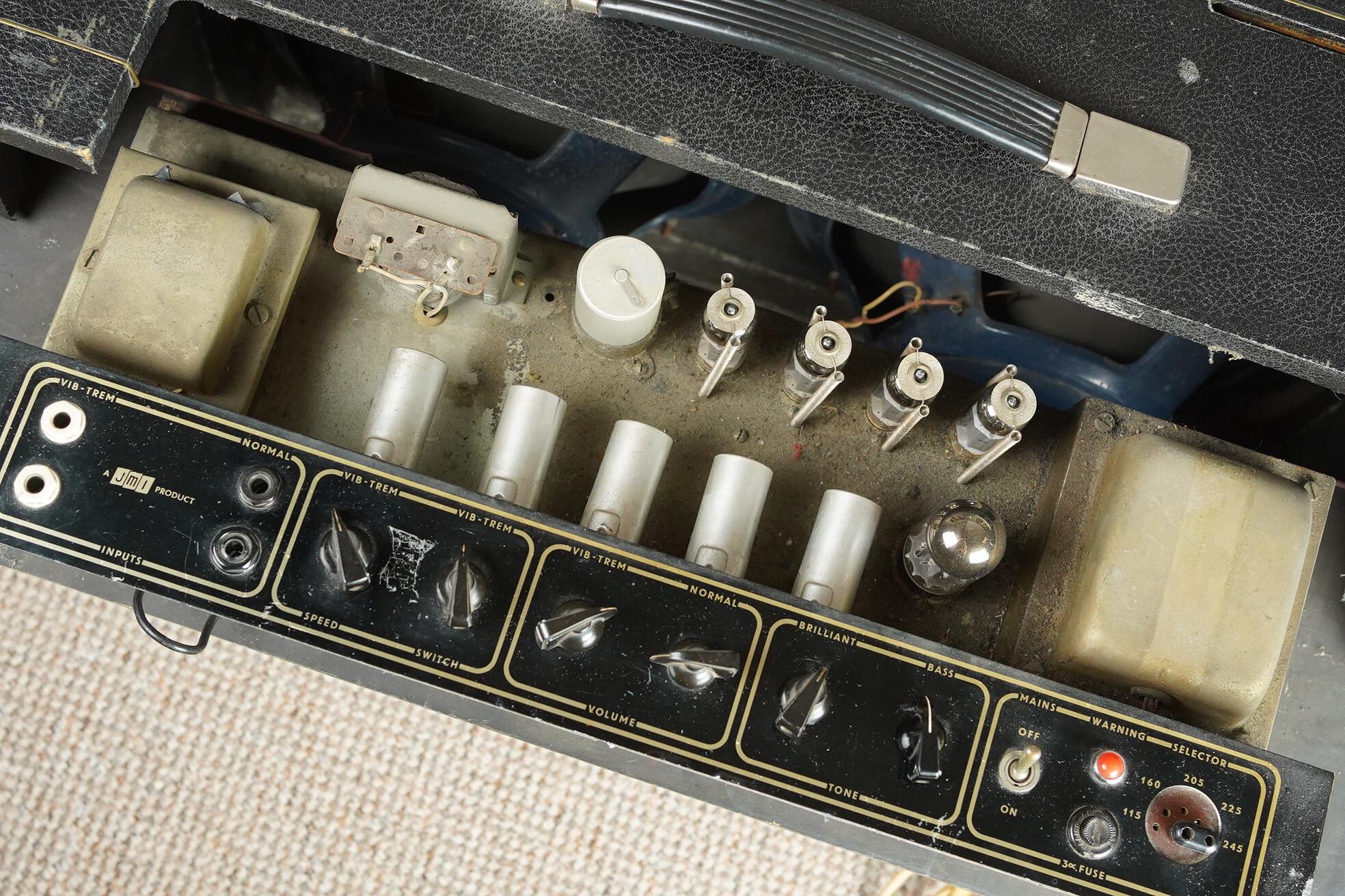 1959/60 VOX AC30/4 2x12 combo in 1964/65 cab