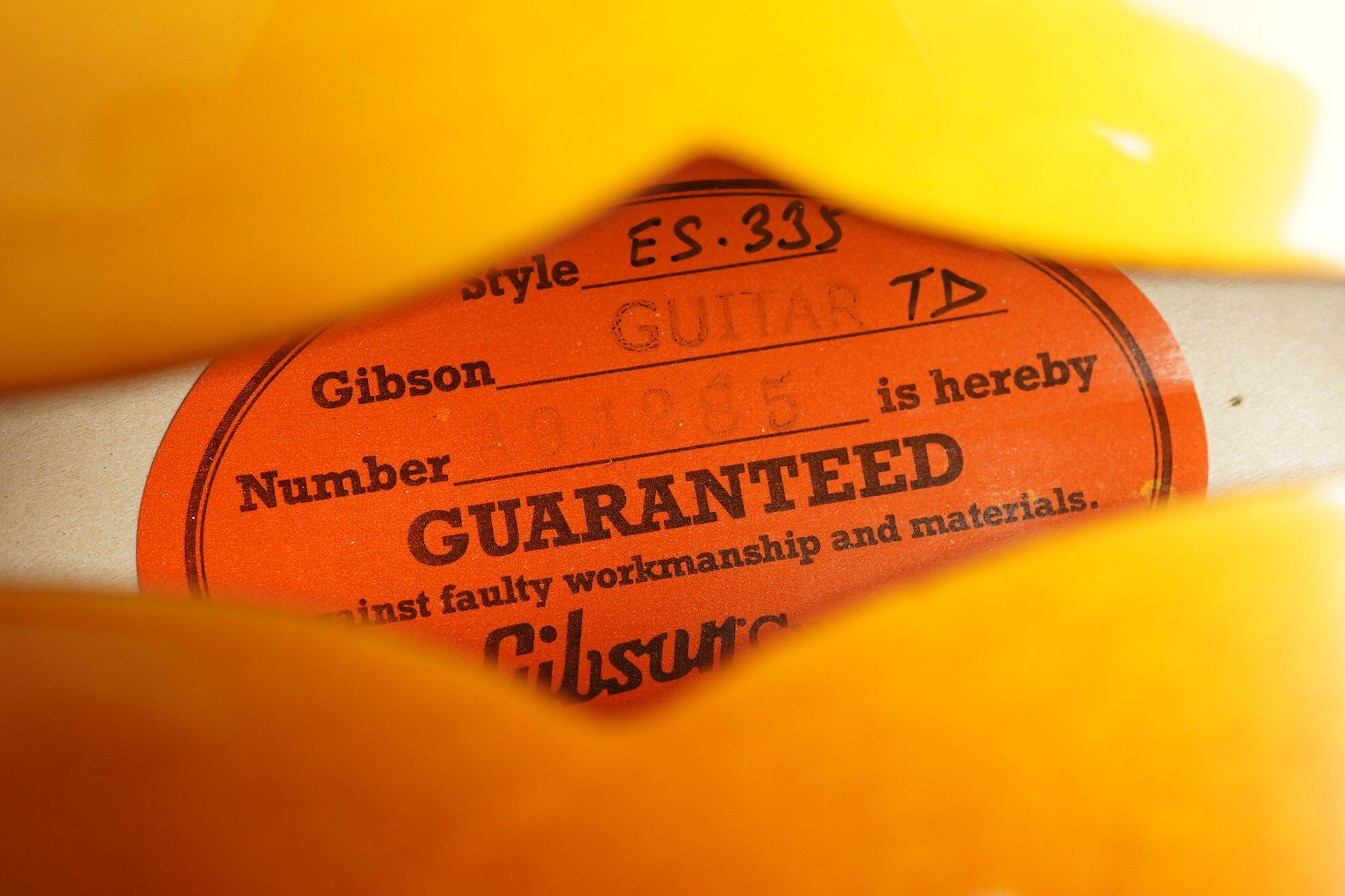 2021 Gibson Custom Shop 59 ES 335