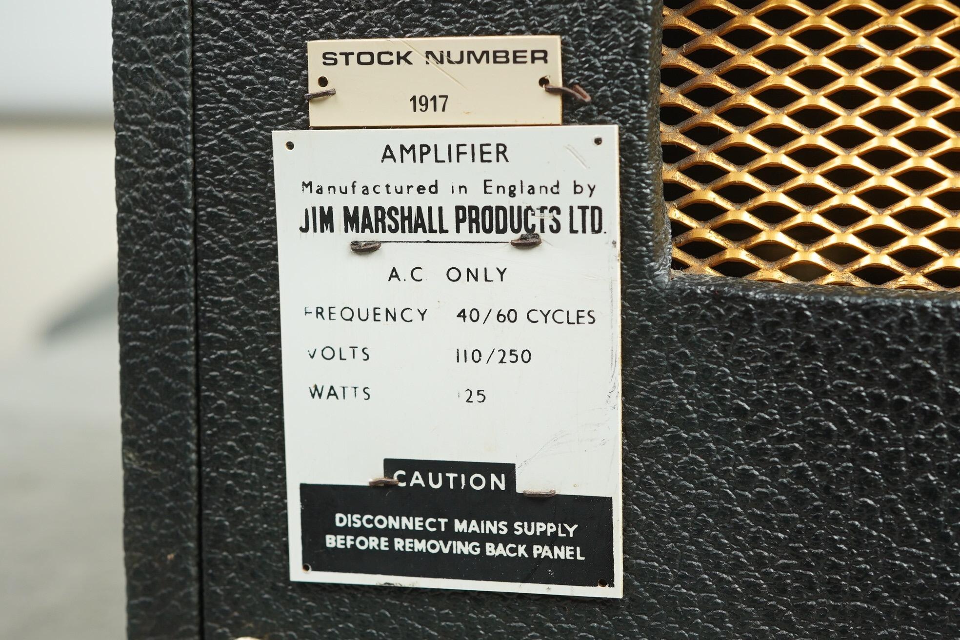 1971 Marshall 1917 PA20