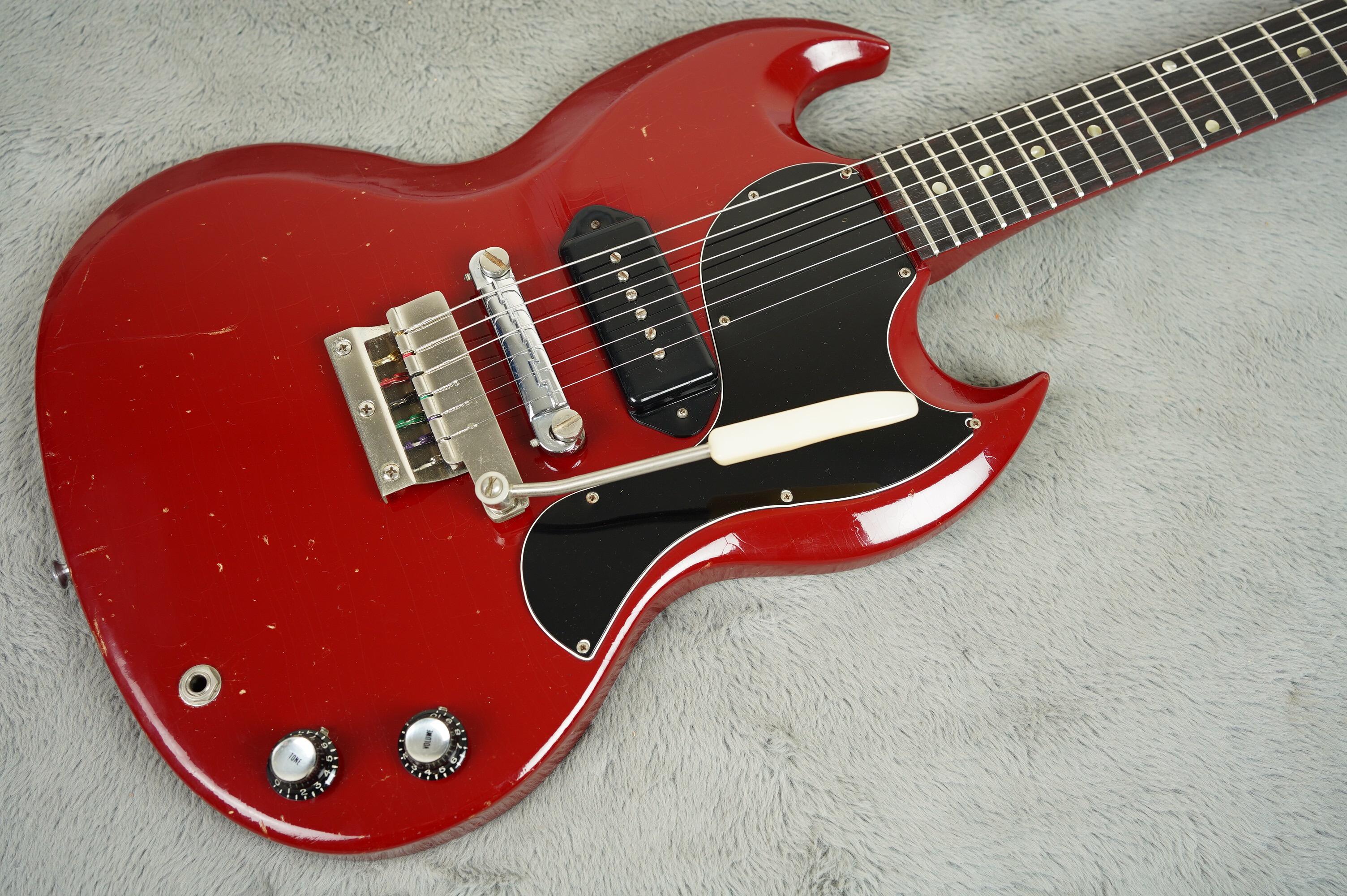 1965 Gibson SG Junior Cardinal Red
