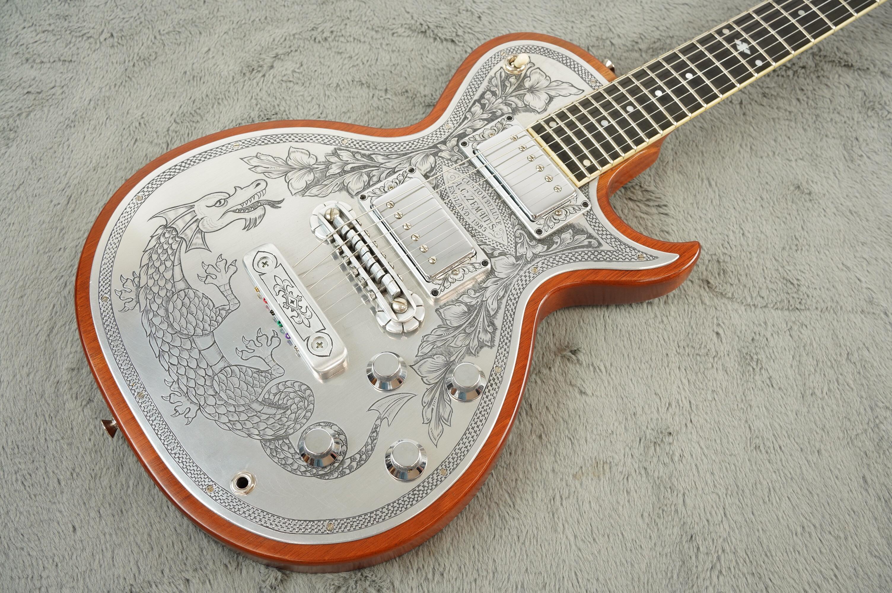 1985 Zemaitis Custom Deluxe Metal Front Dragon