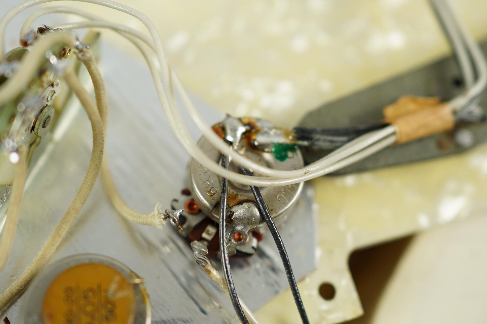 1969 Fender Stratocaster, White Refin