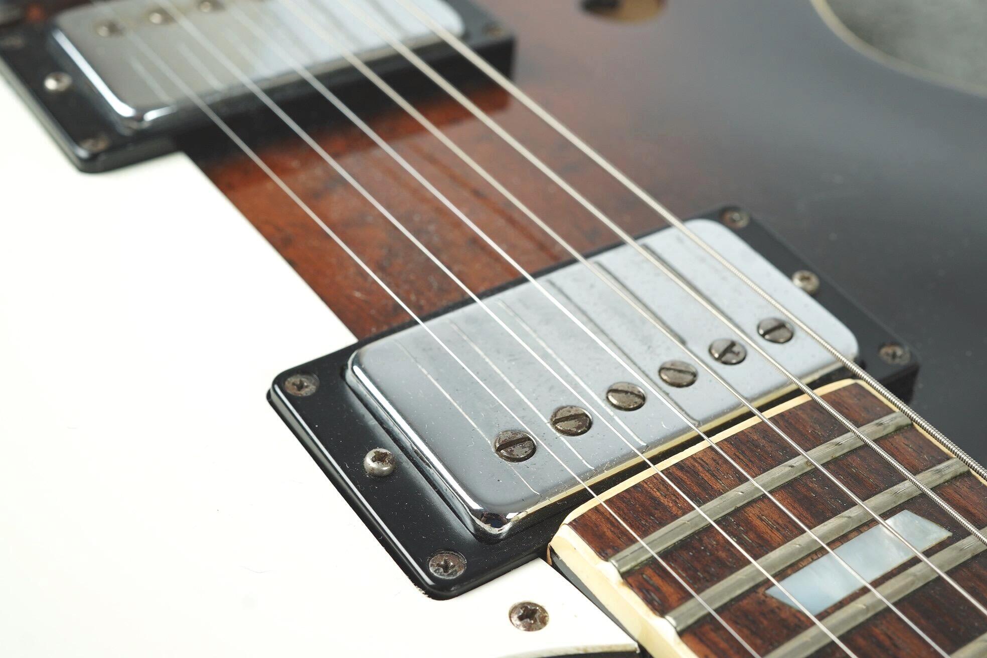 1980s Epiphone Riviera Antique Sunburst 'Bonehead'