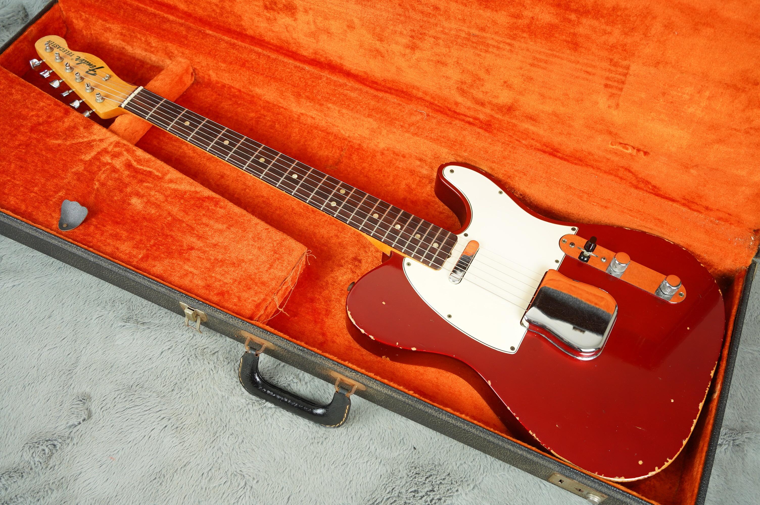 1968 Fender Telecaster Candy Apple Red + OHSC