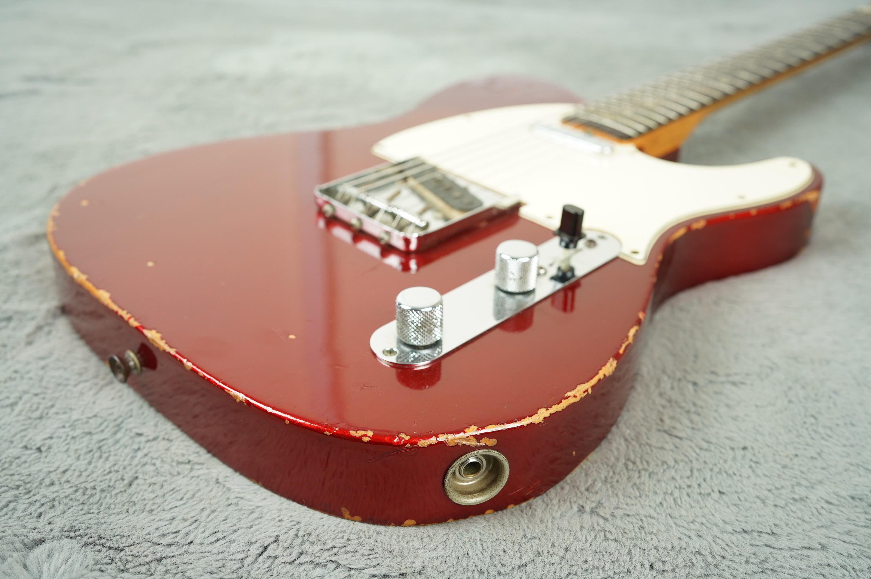 1968 Fender Telecaster Candy Apple Red + OHSC