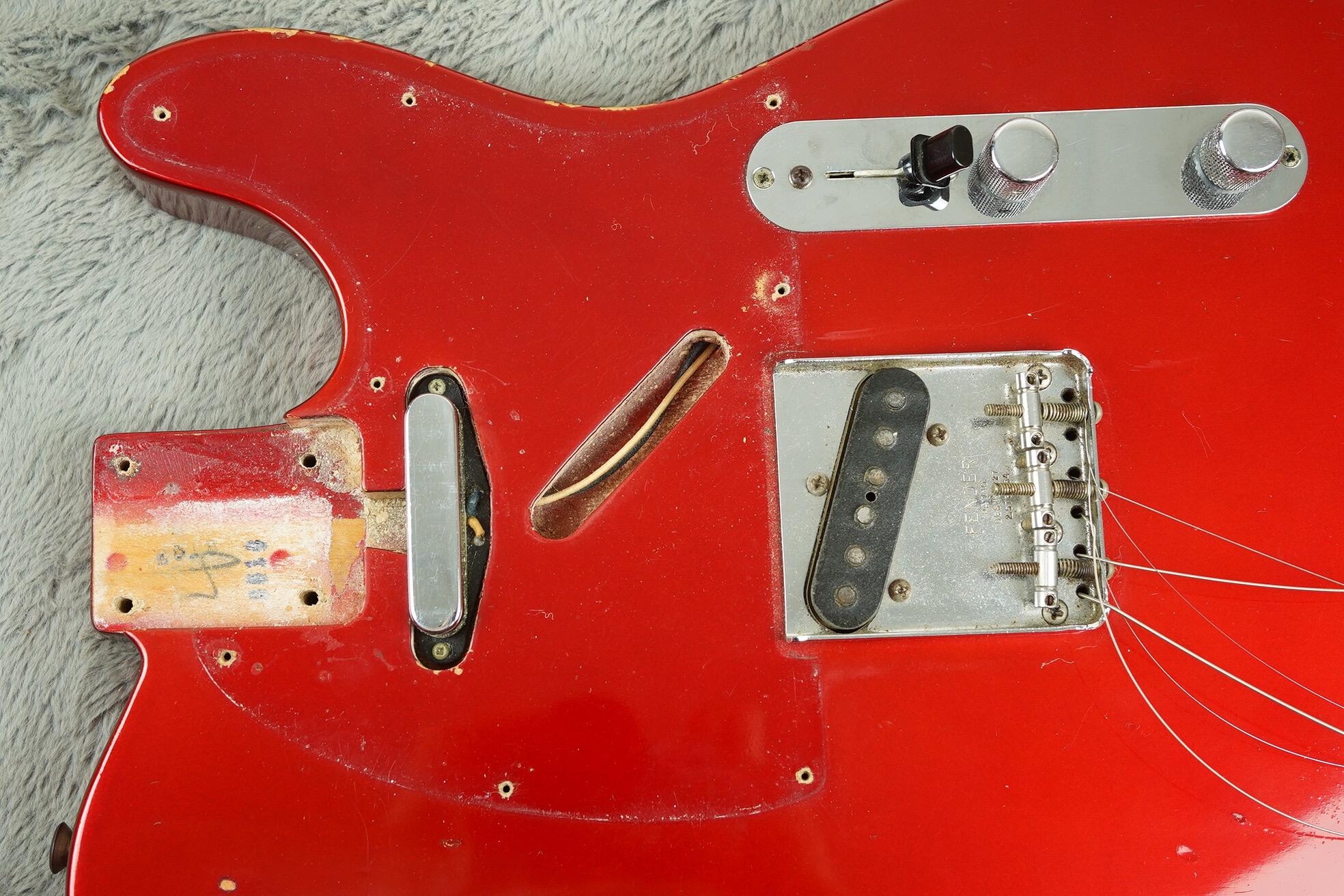 1968 Fender Telecaster Candy Apple Red + OHSC