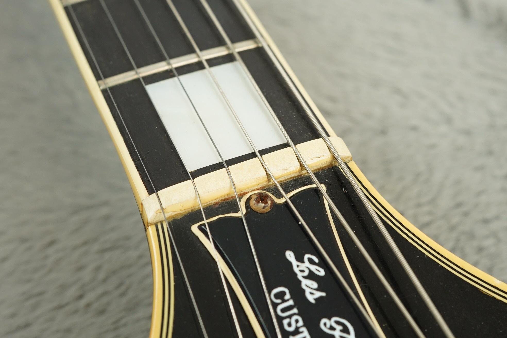 1976 Gibson Les Paul Custom, Black - ex John Squire