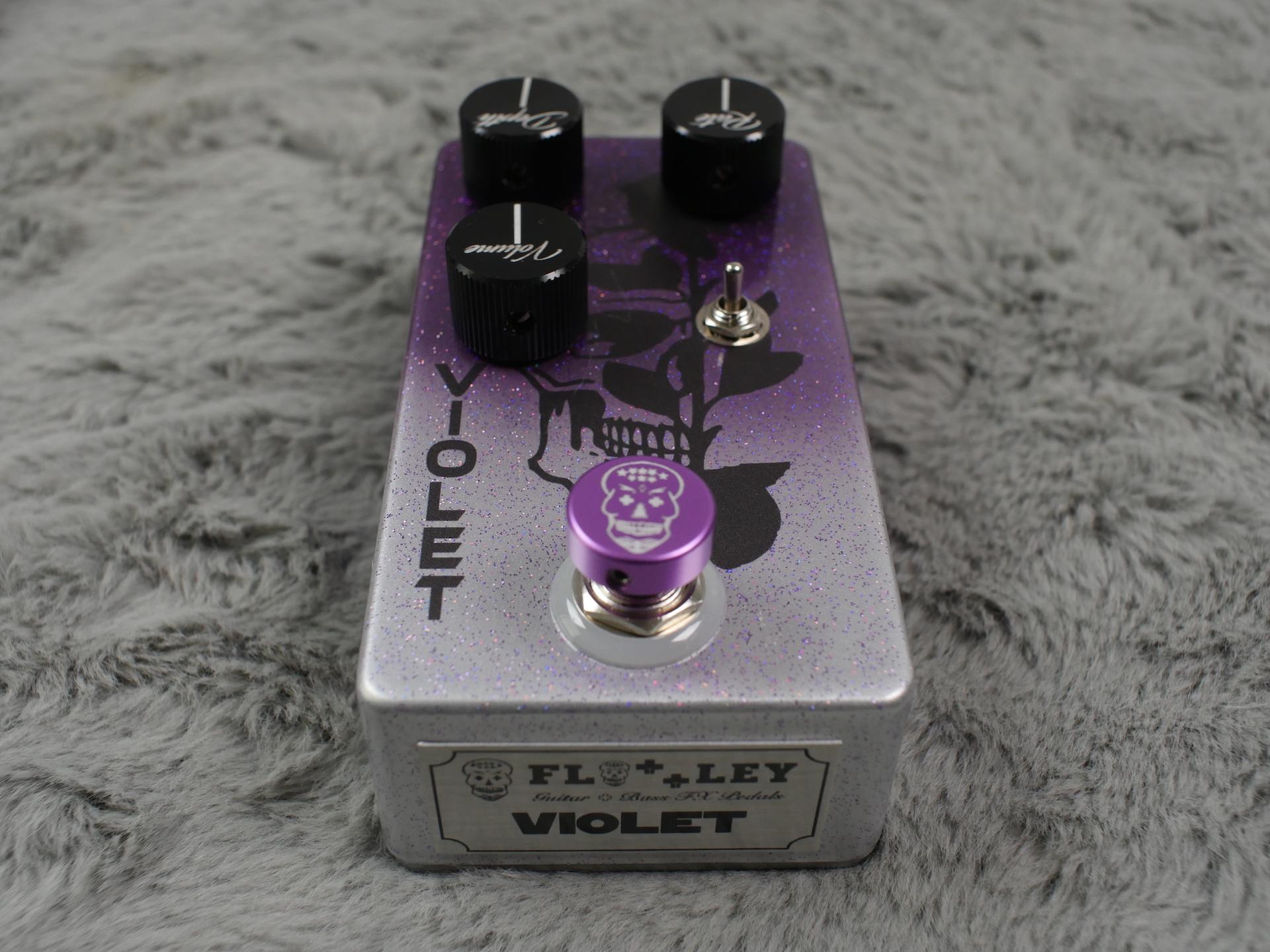 Flattley Guitar Effects Pedals Violet