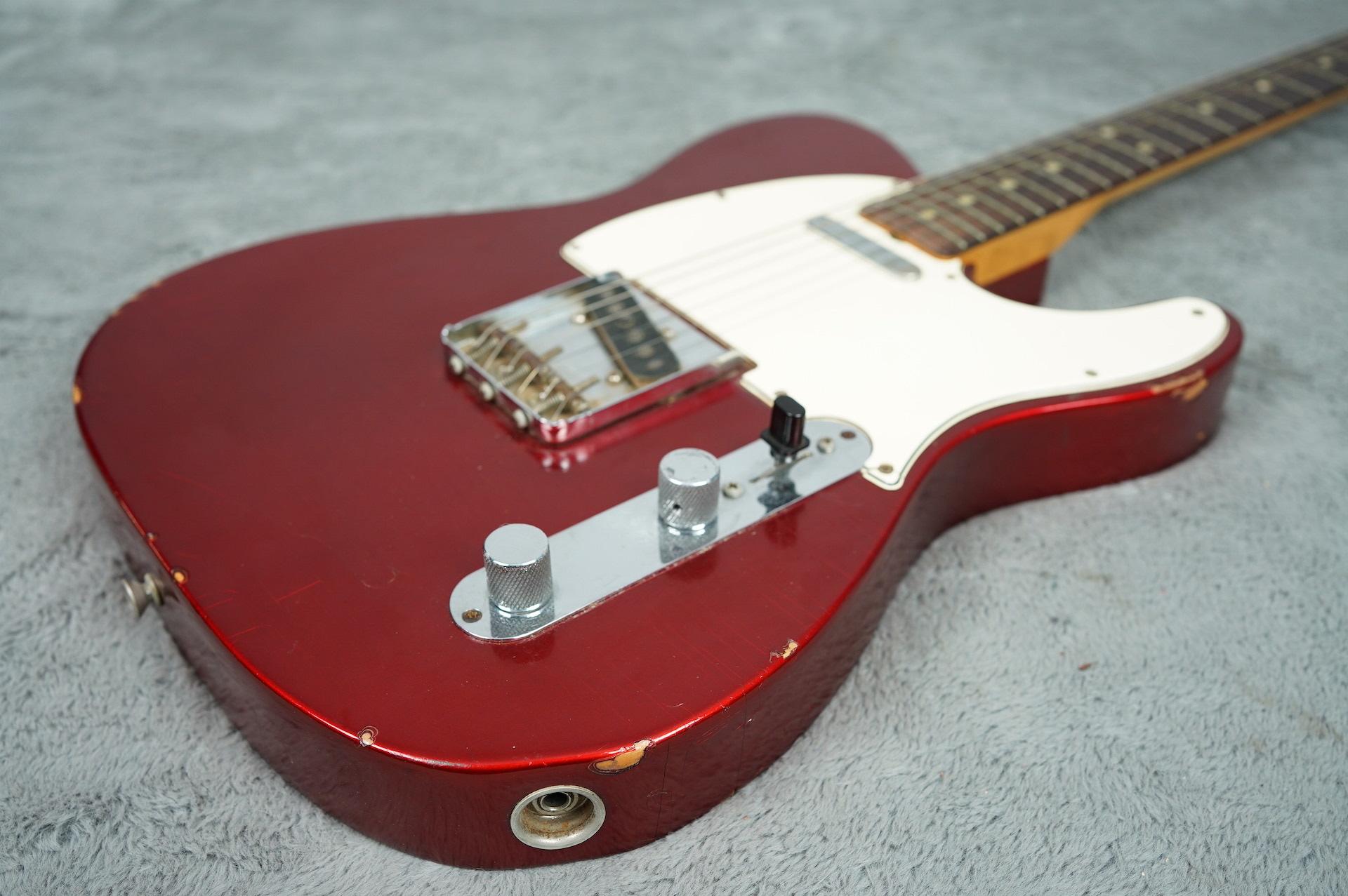 1967 Fender Telecaster Candy Apple Red + OHSC