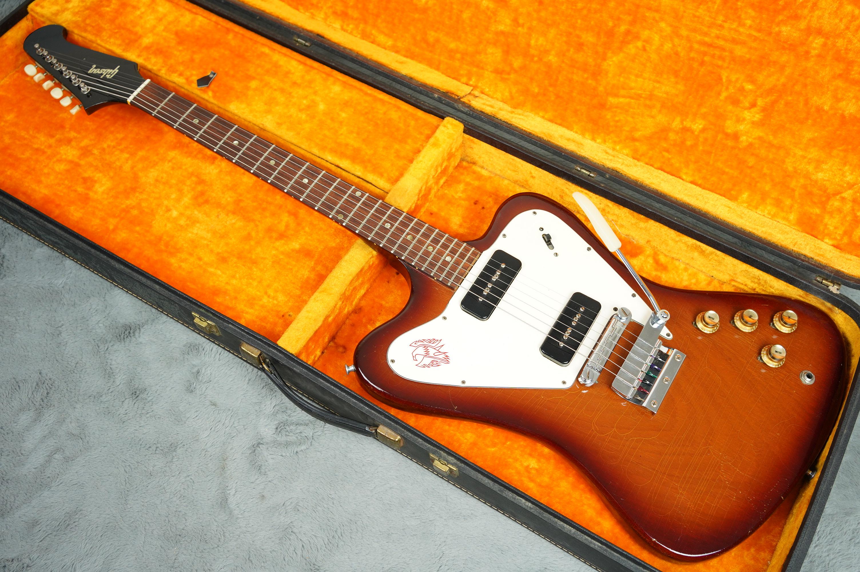 gibson firebird orange