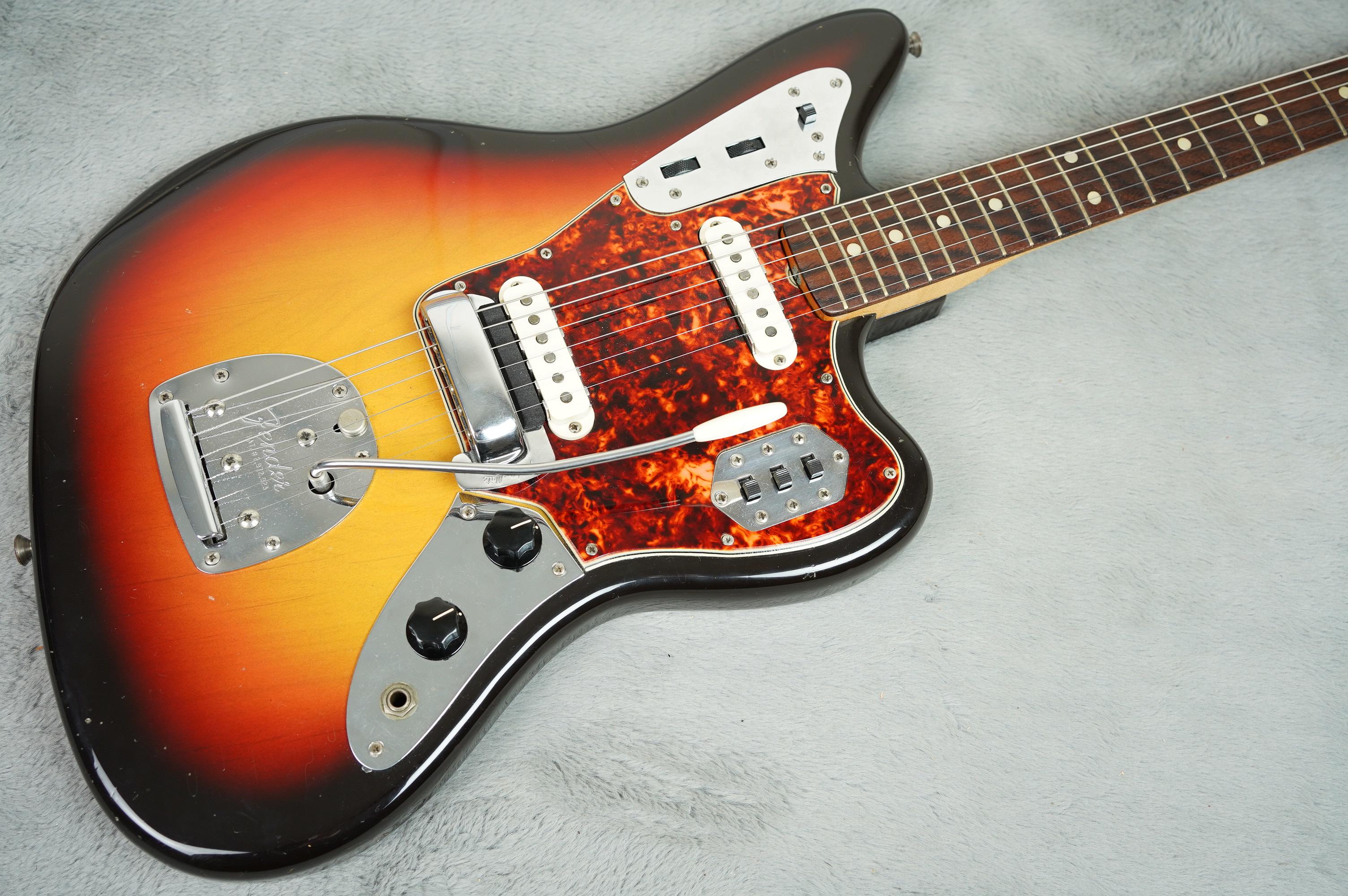 impressionisme Shinkan Betaling 1963 Fender Jaguar Sunburst + OHSC