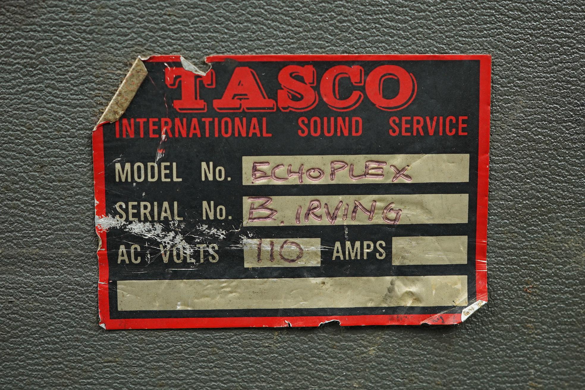 1968 Maestro Echoplex EP2 Valve Tape Echo
