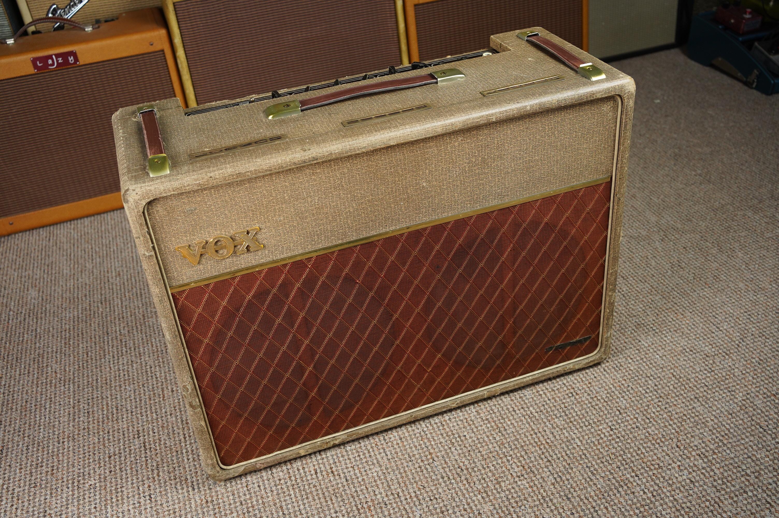 1962 Vox AC-30 Fawn Tolex