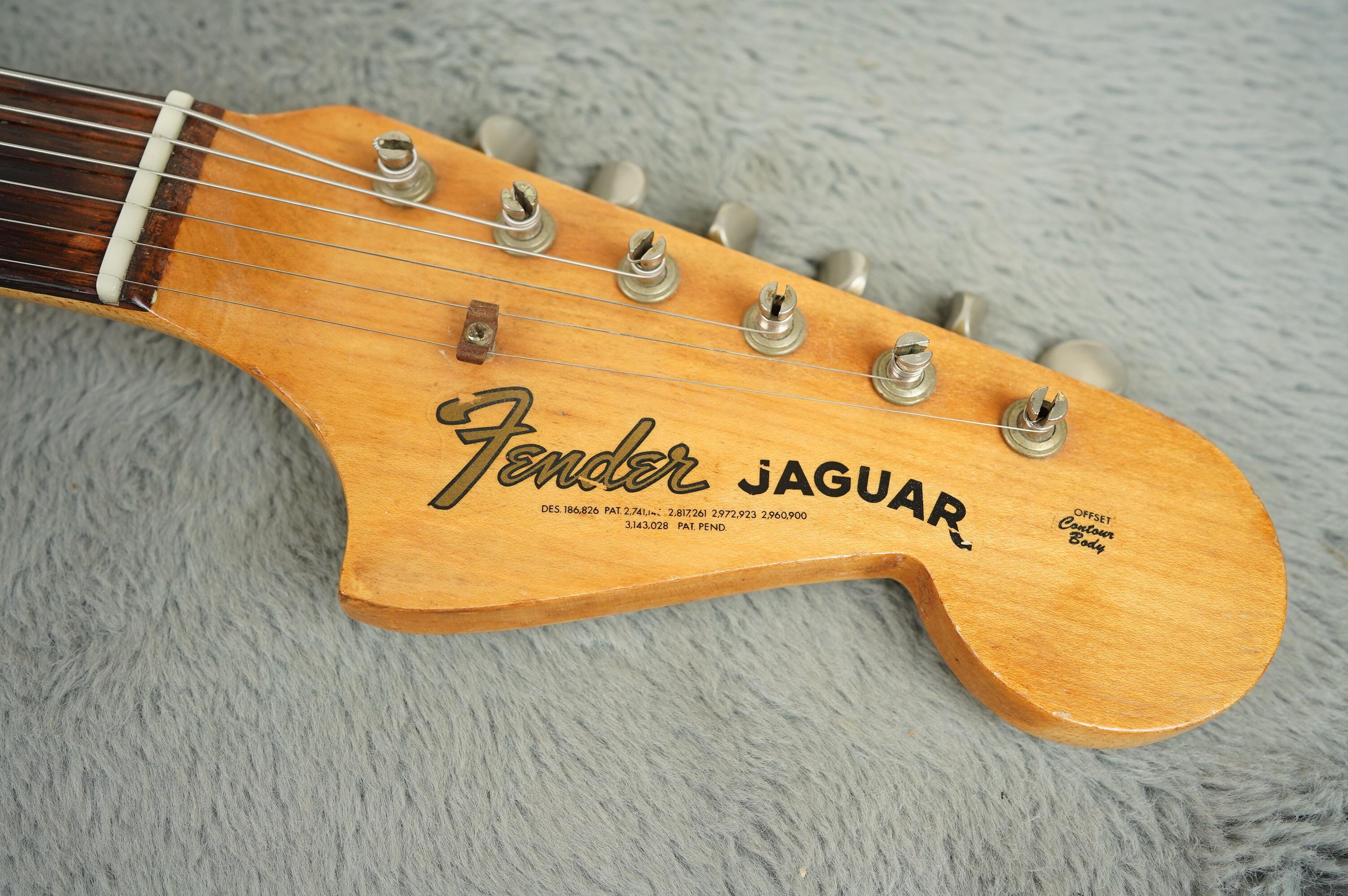 1963 Fender Jaguar Candy Apple Red refin