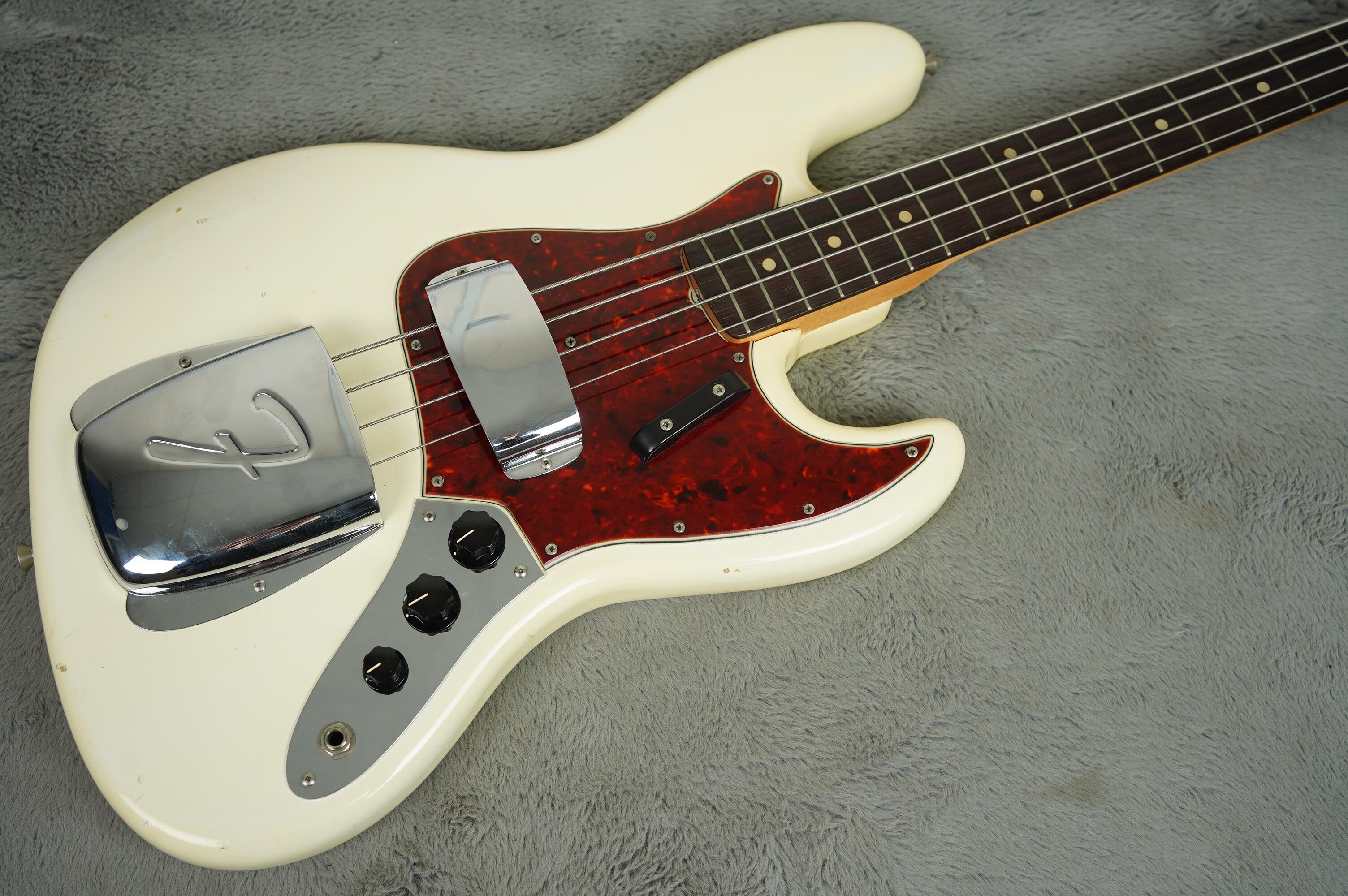 1964 Fender Jazz Bass Olympic White