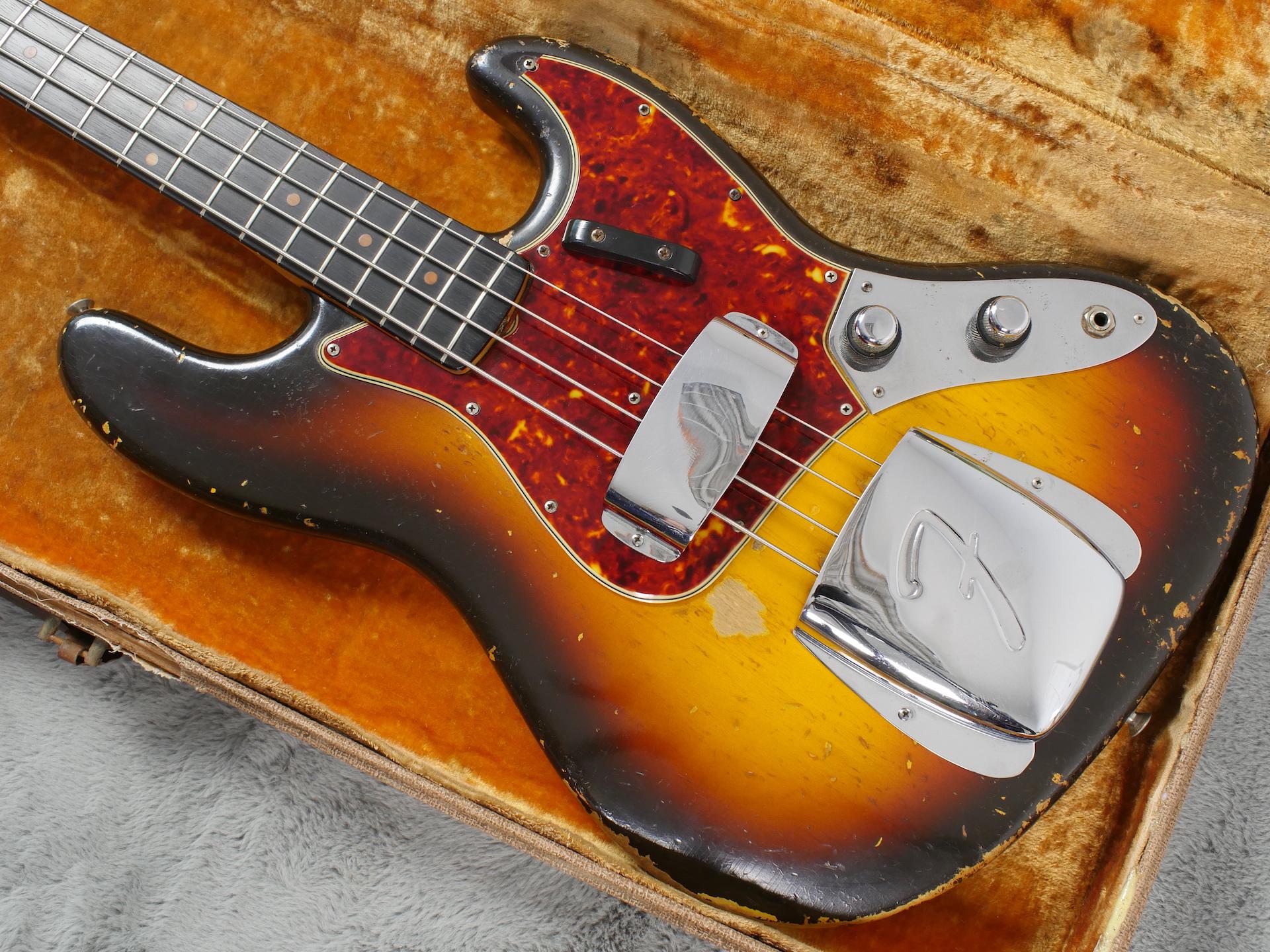 1960 Fender Jazz Bass Stack Knob + OHSC