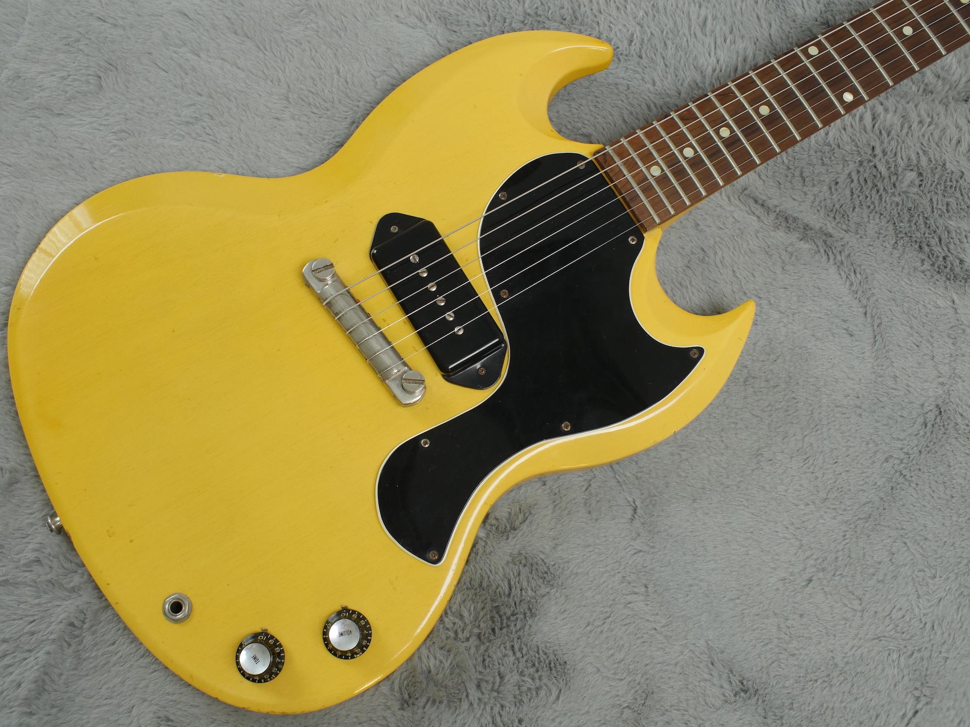 1961 Gibson Les Paul SG Junior TV Yellow + OHSC