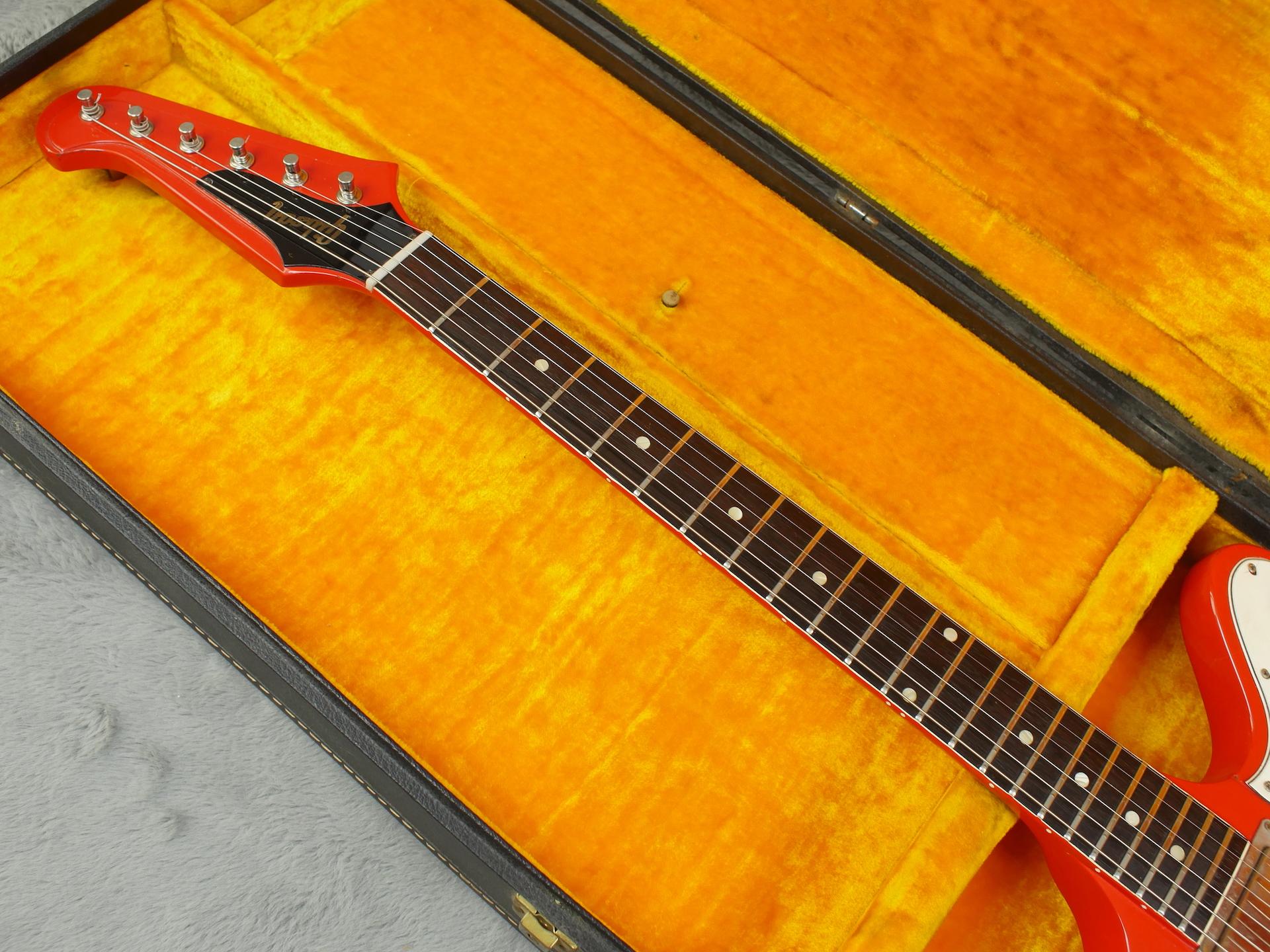 1964 Gibson Firebird III Custom Colour Cardinal Red + OHSC