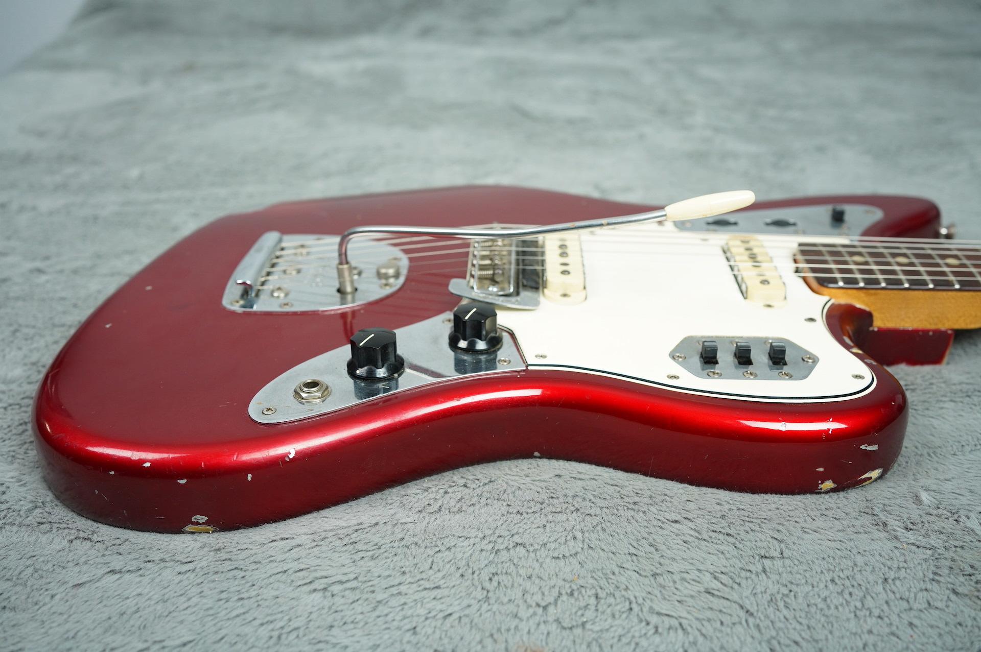 1965 Fender Jaguar Candy Apple Red