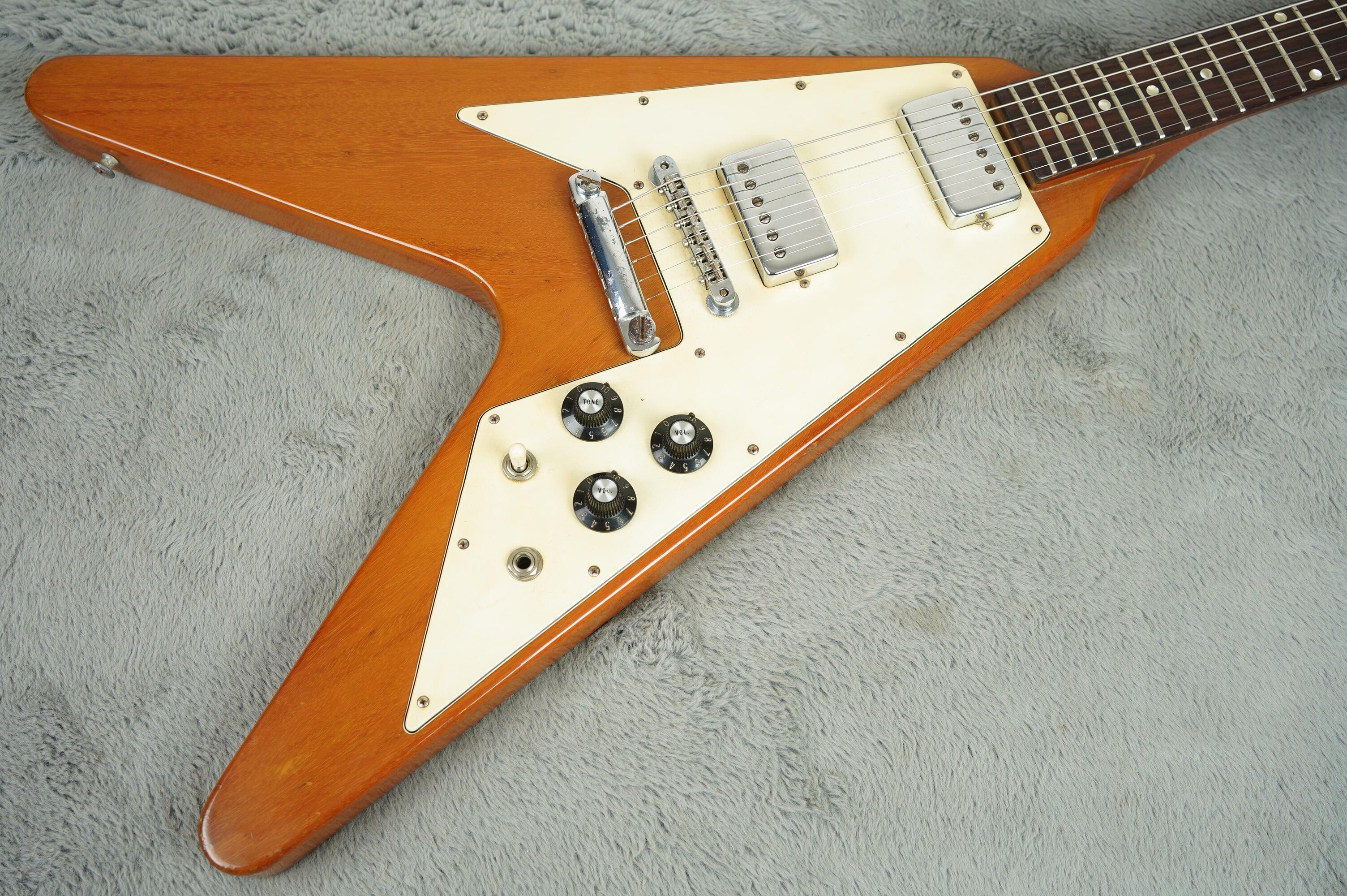 1974 Gibson Flying V natural