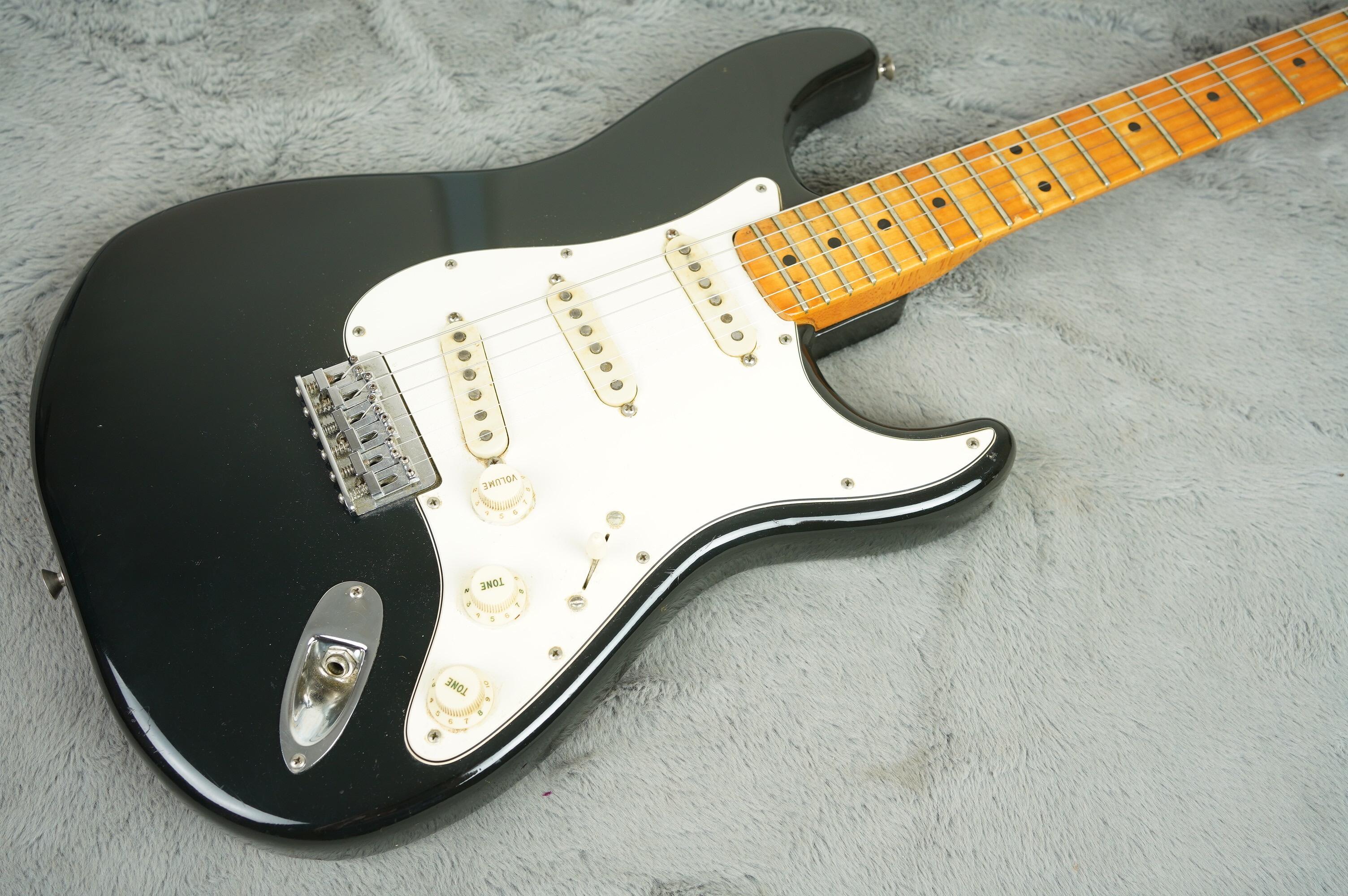 1974 Fender Stratocaster Hardtail Black