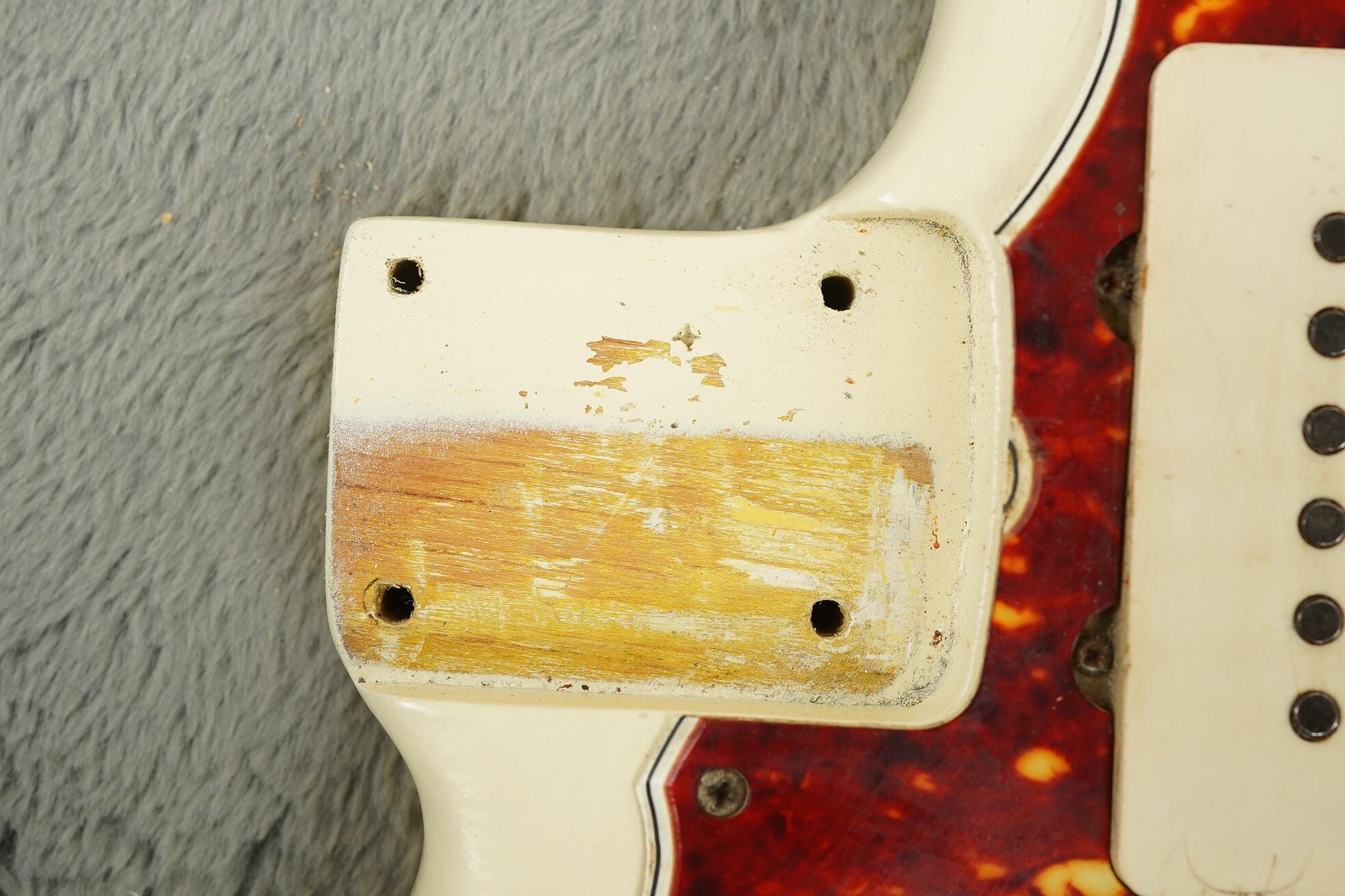 1966 Fender Jazzmaster white refin
