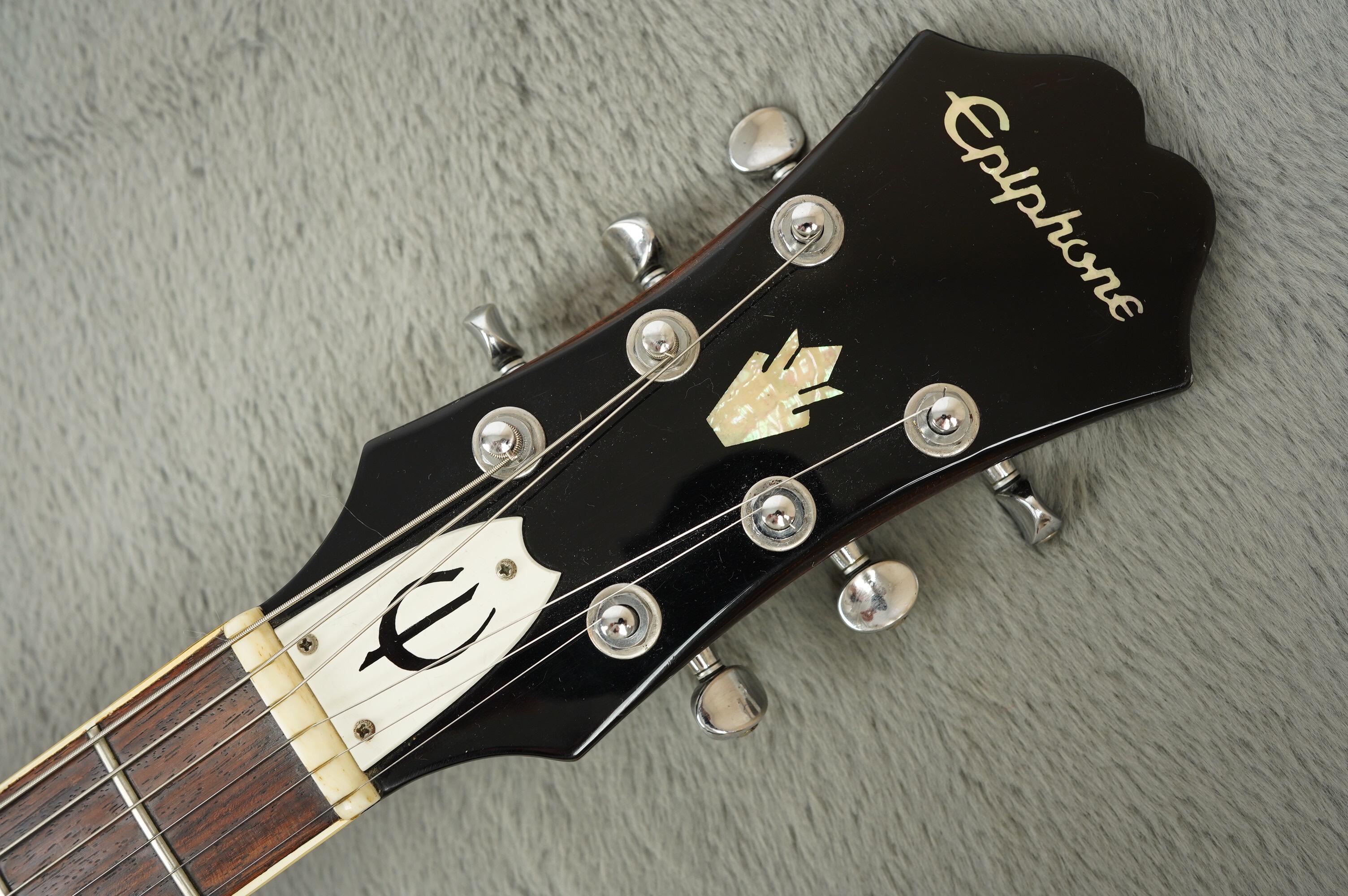 1980s Epiphone Riviera Antique Sunburst 'Bonehead'