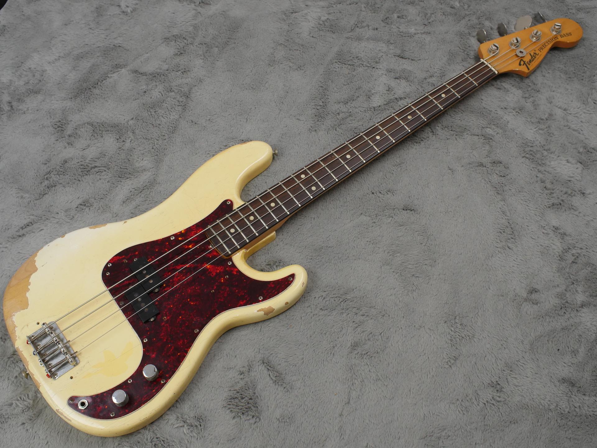 fender precision bass olympic white