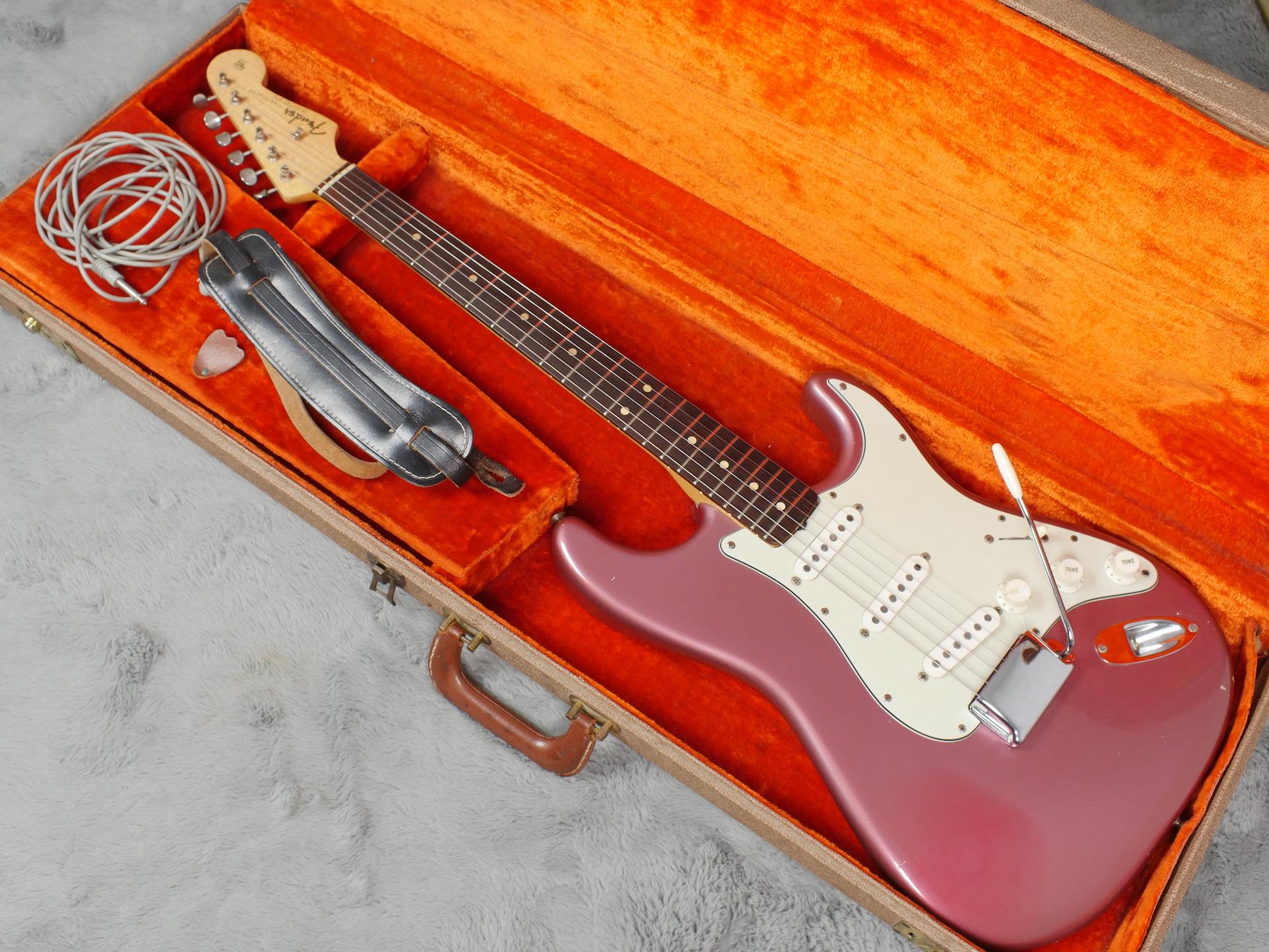 1962 Fender Stratocaster Burgundy Mist + OHSC