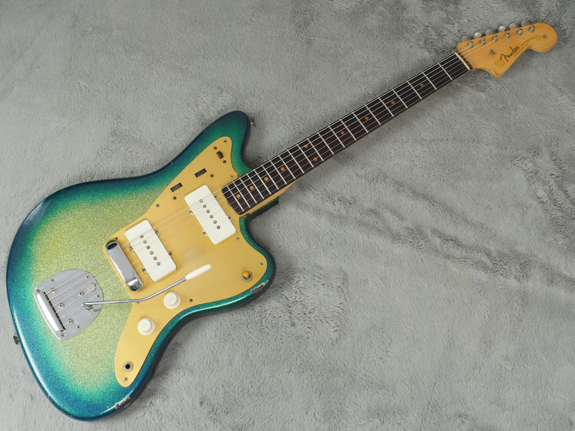 1958 Fender Jazzmaster Unique Sparkle Surfburst Finish + OHSC