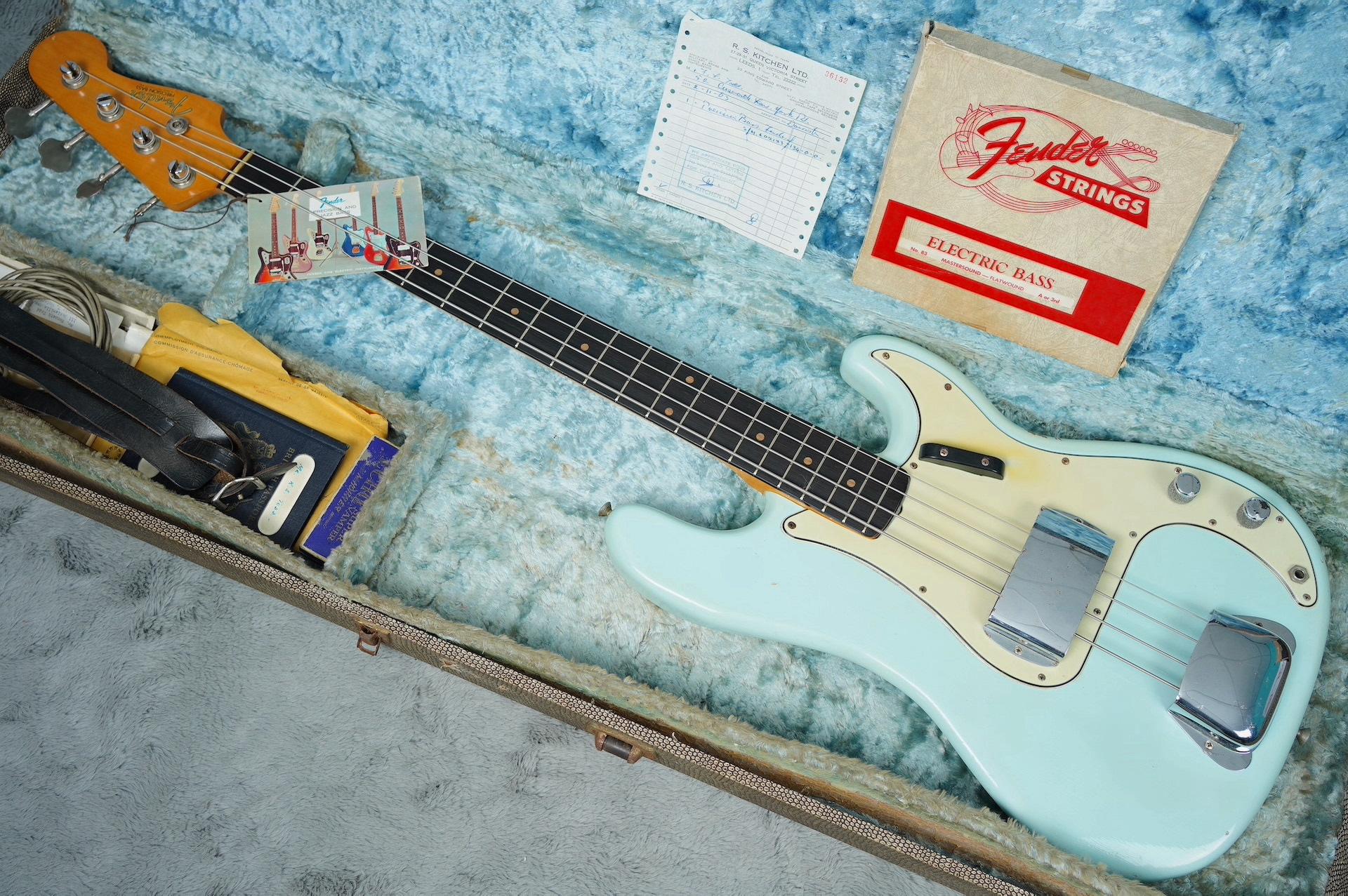 sonic blue precision bass