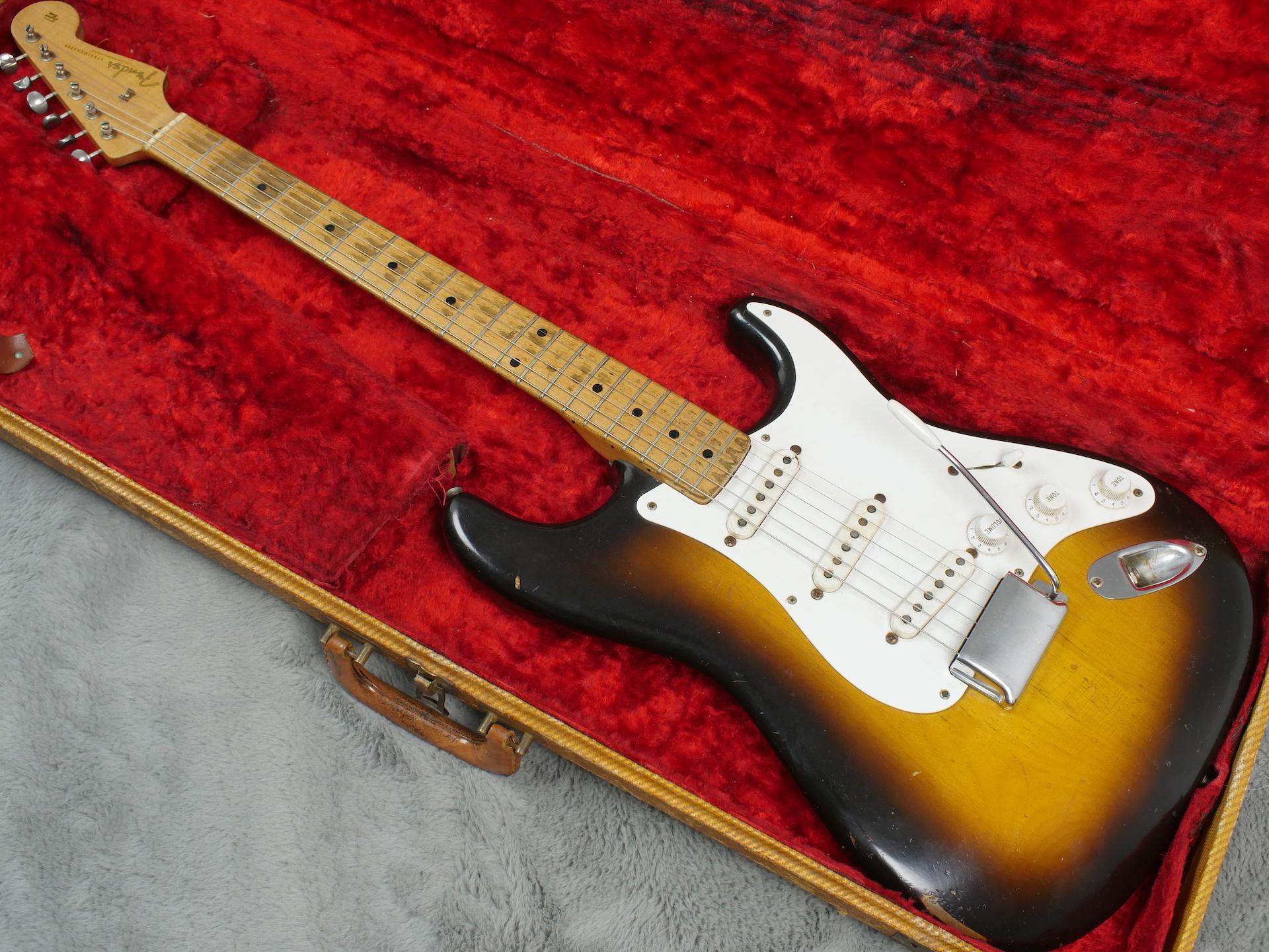 1956 Fender Stratocaster ‘Brownie’ dates + OHSC