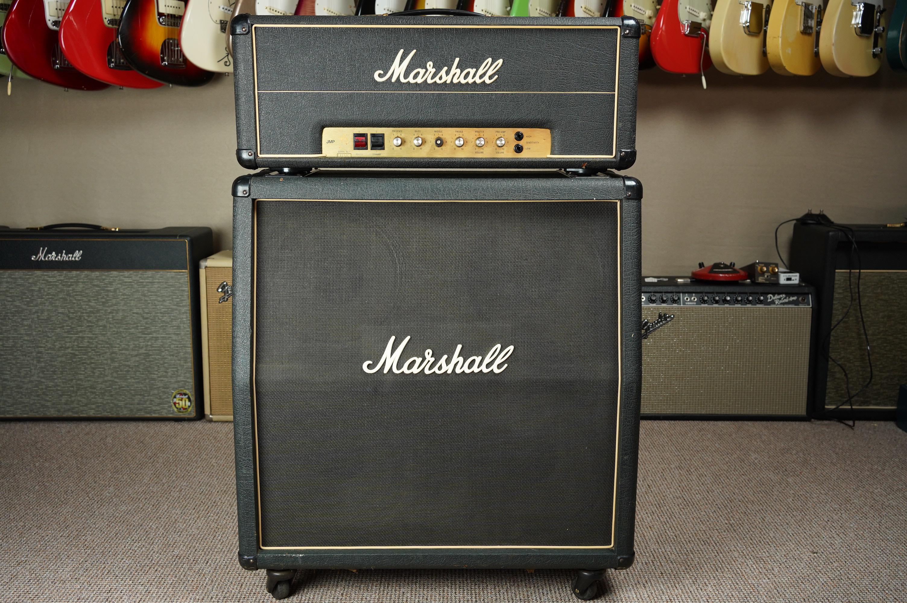 1978 Marshall JMP Mk2 100w Super Lead Head + 1960 100w Cab