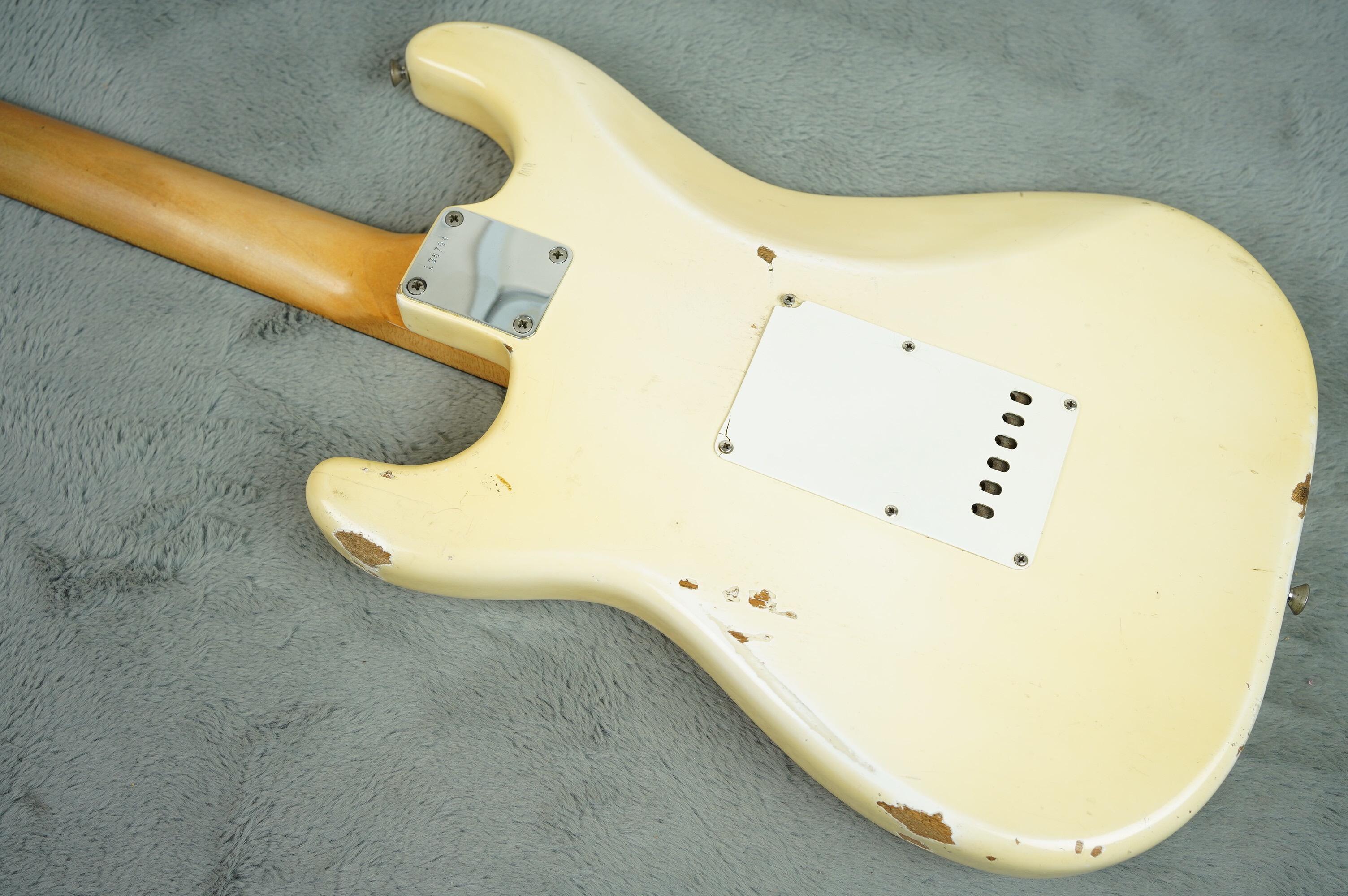 1964 Fender Stratocaster Korina Body Olympic White