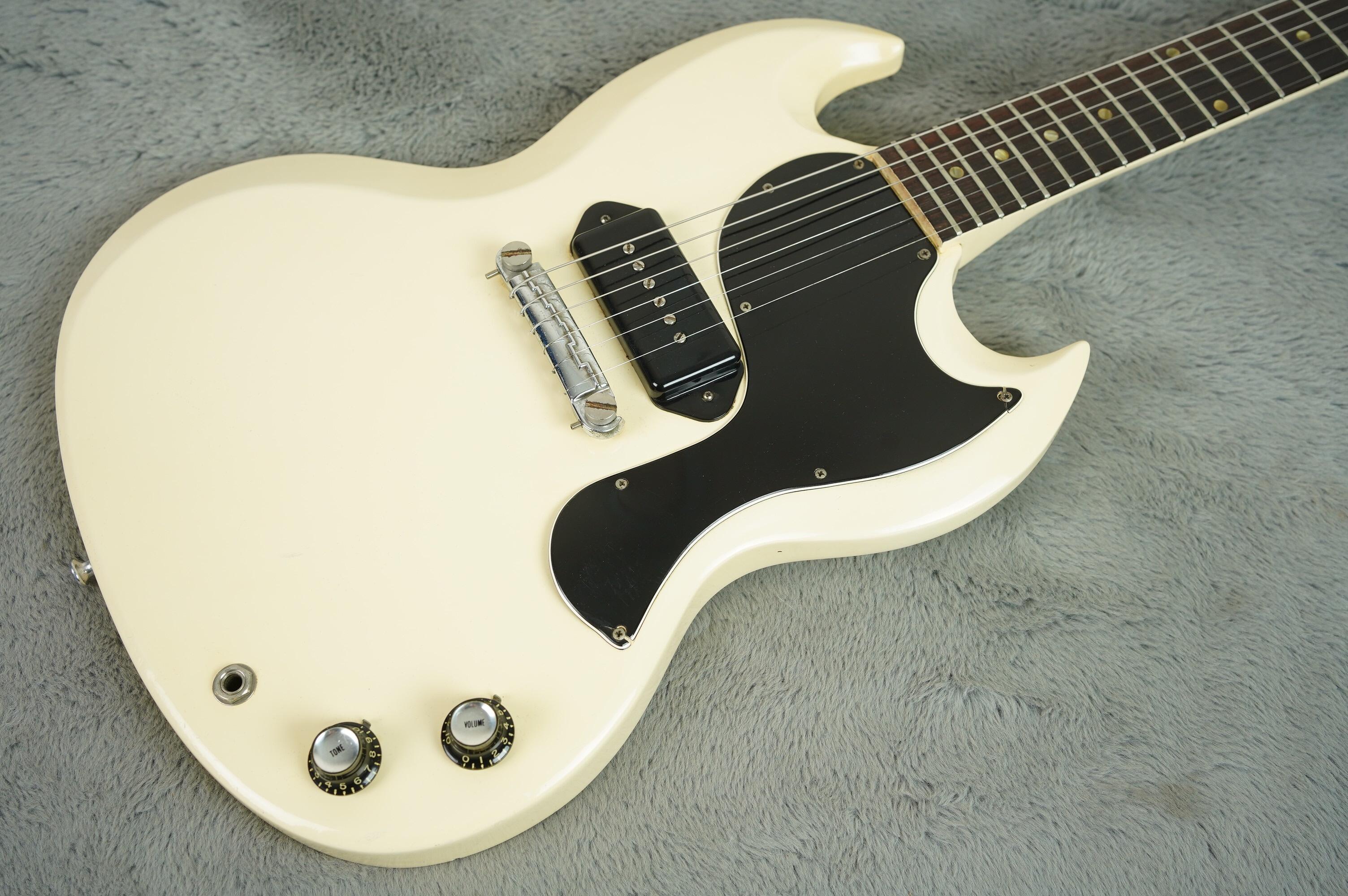 1965 Gibson SG junior Polaris White 64 spec