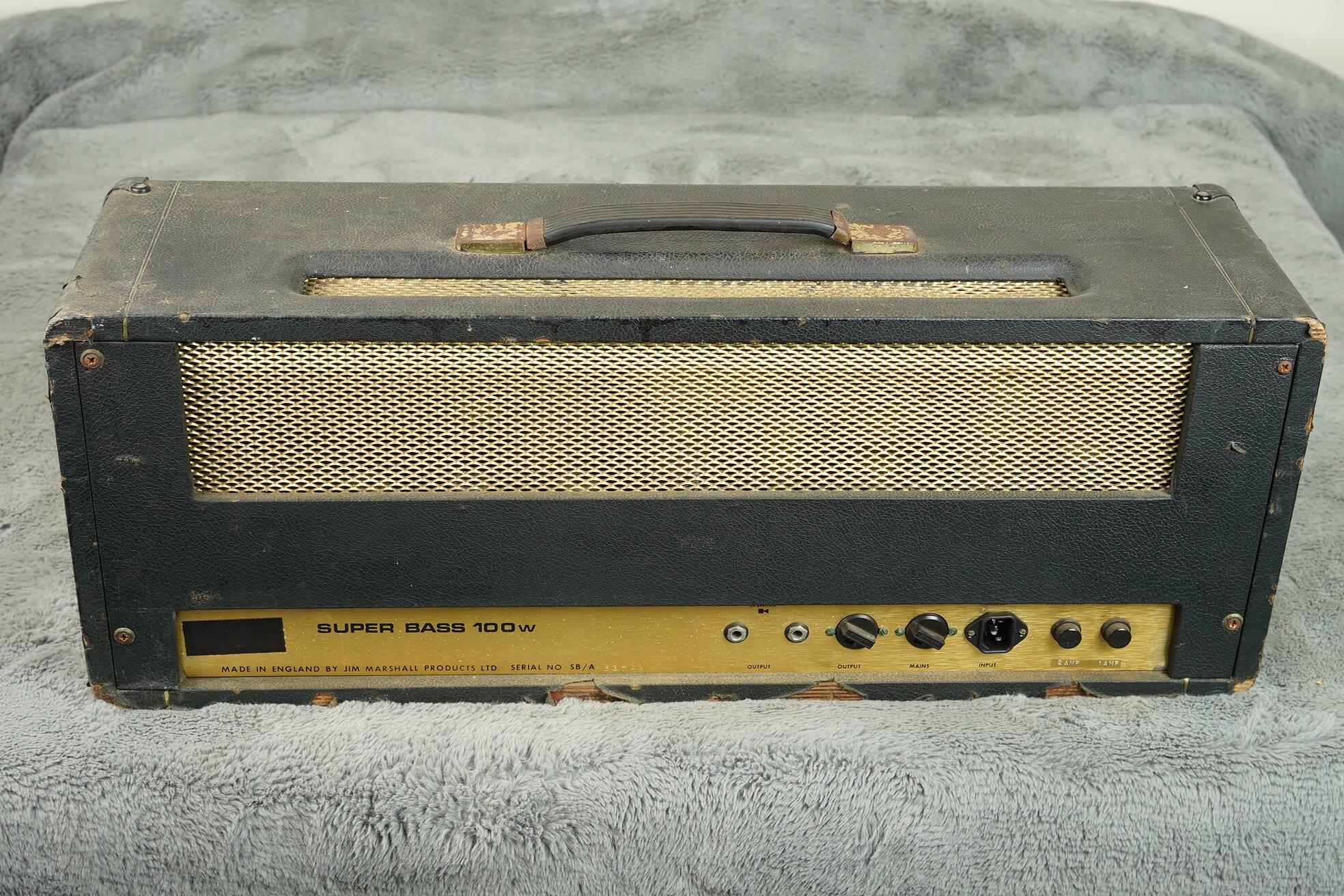 1970 Marshall JMP 100 Super Bass