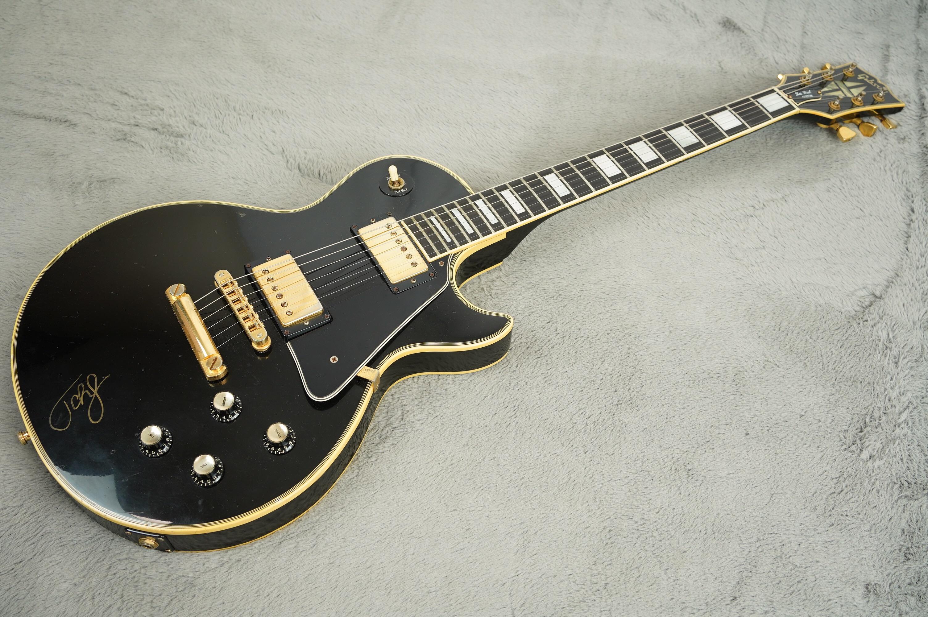 Gibson Les Paul Custom ブラック Les Paul Custom w/ Ebony Fingerboard Gloss, Ebony | Gibson