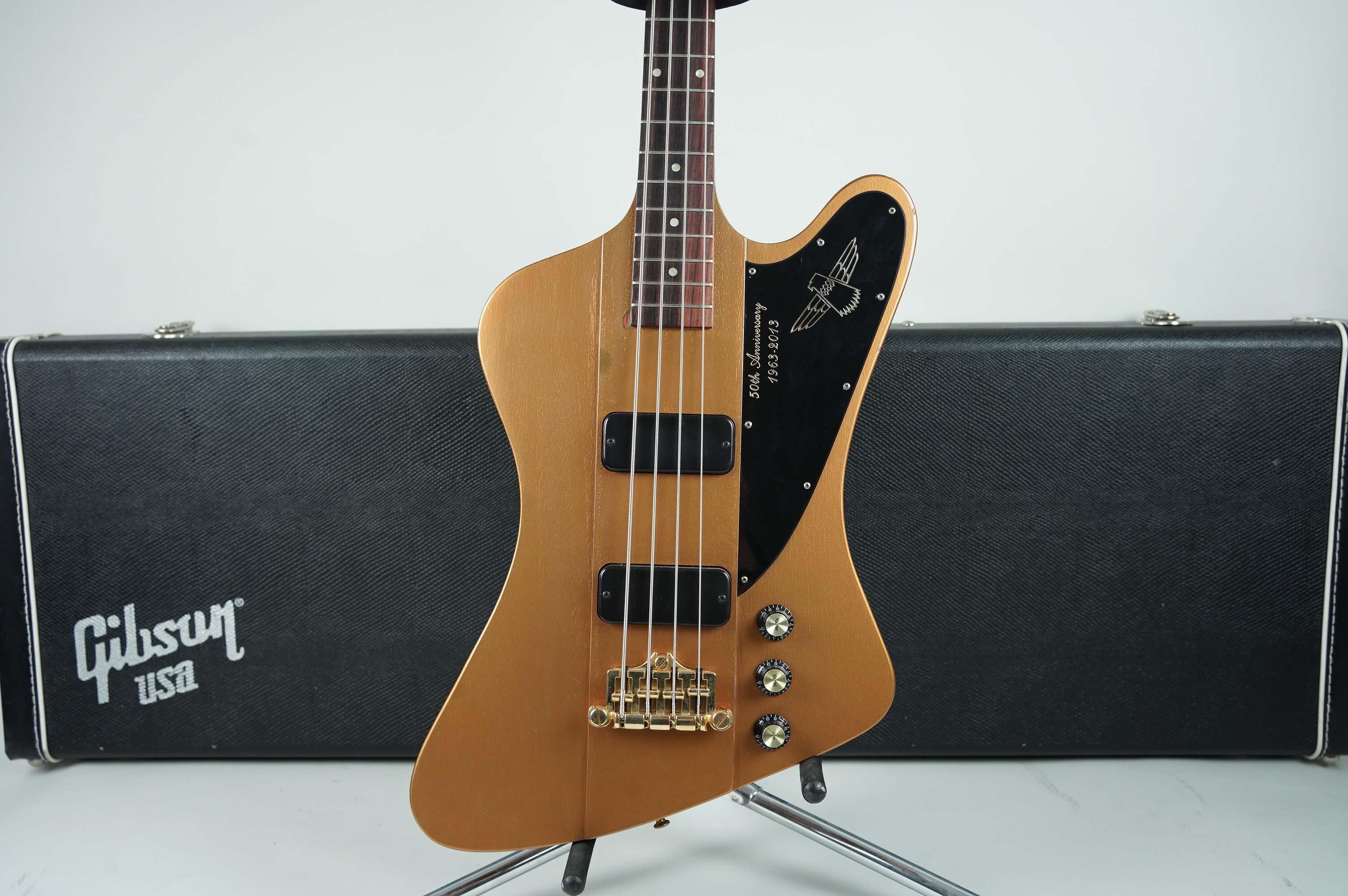 2013 Gibson Thunderbird, 50th Anniversary, Gold