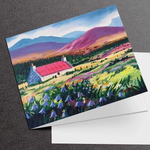 Rynettin Bothy  Greeting Card from an original painting by artist Ann Vastano