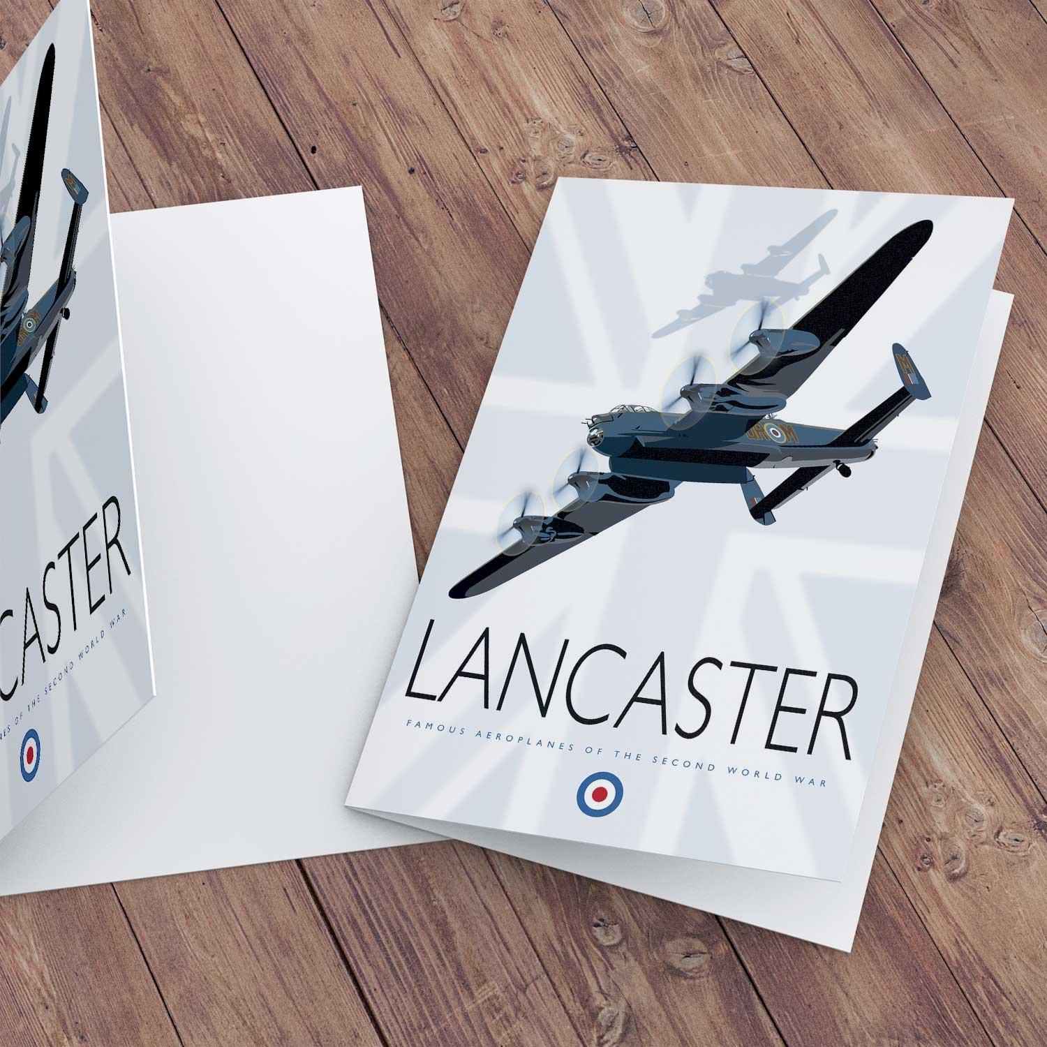 Lancaster Greeting Card from an original painting by artist Peter McDermott