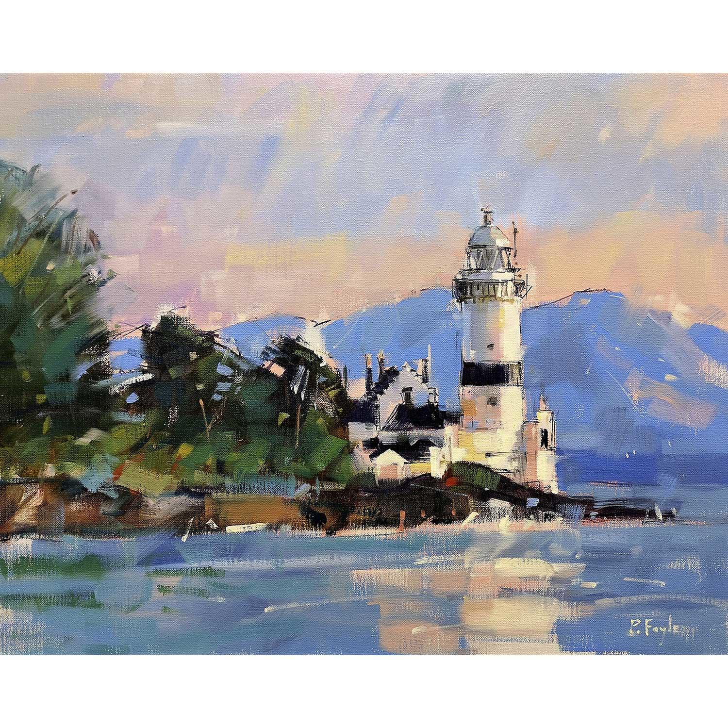 Evening, Cloch Lighthouse by Peter Foyle
