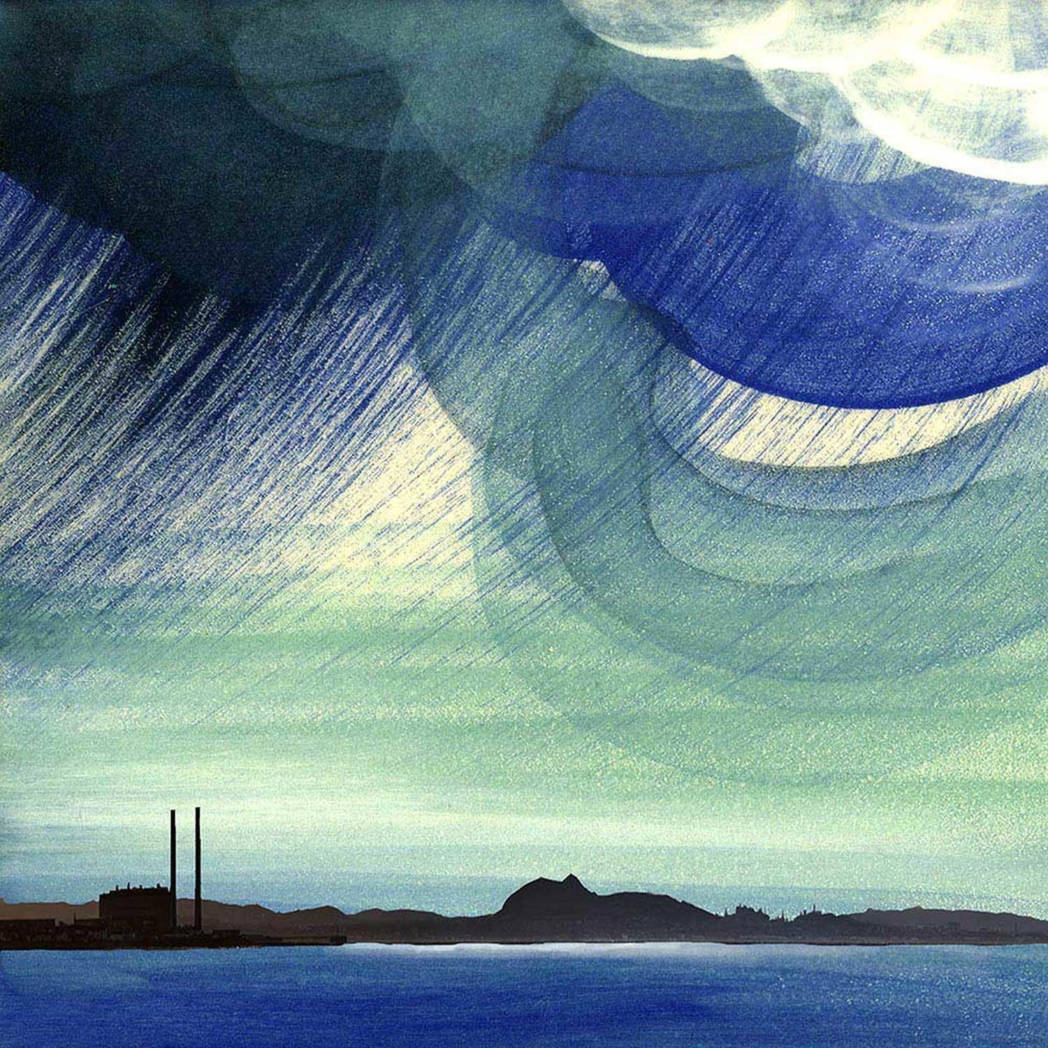 Cockenzie Storm Cloud by Esther Cohen