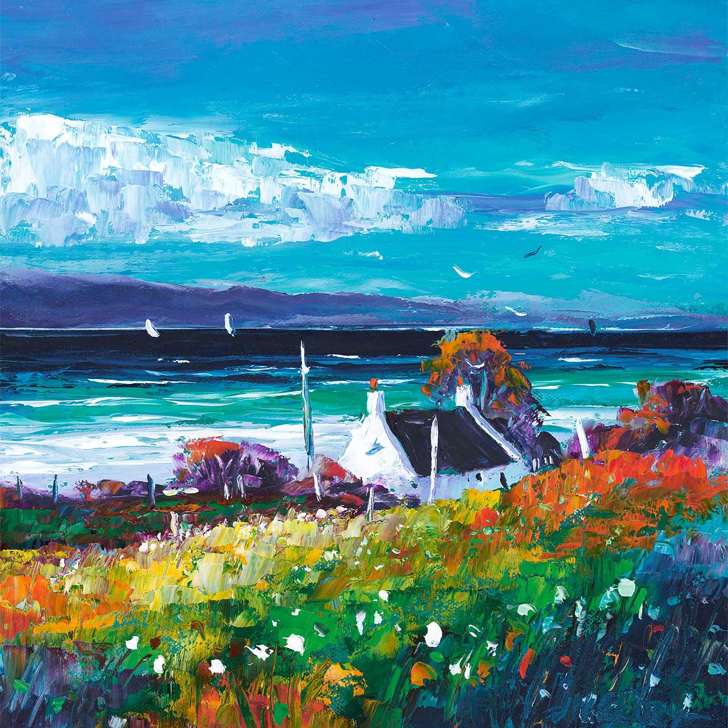 Bright Summer Breeze, Isle of Arran by Jean Feeney