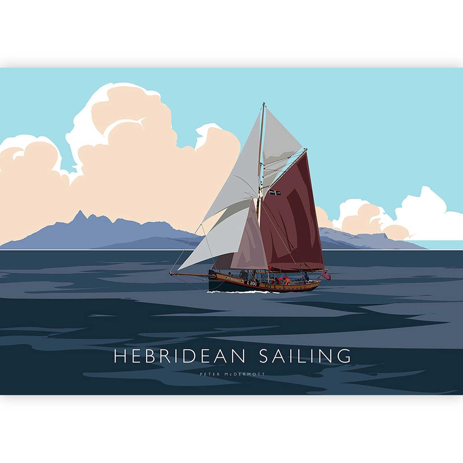 Hebridean Sailing by Peter McDermott